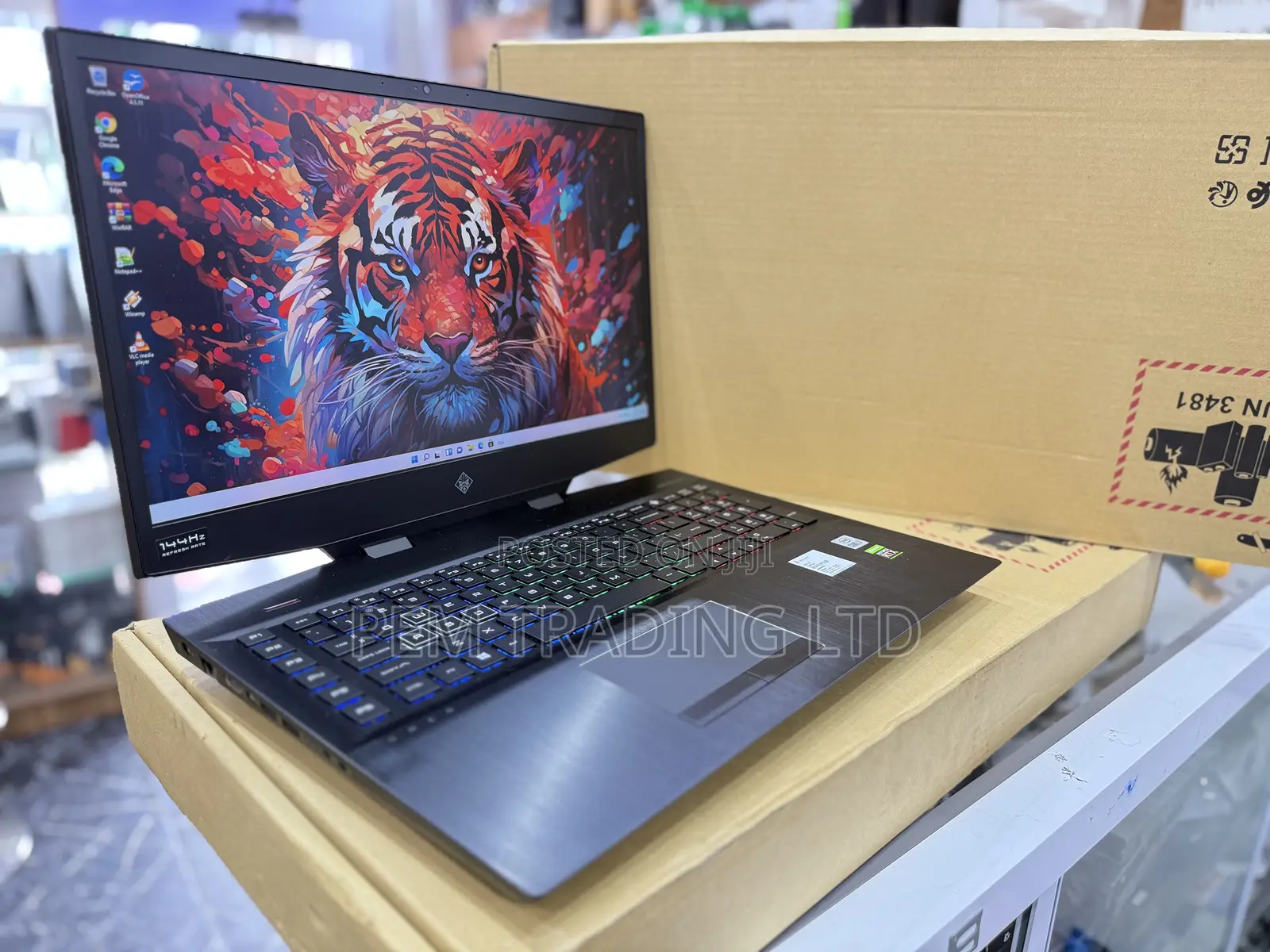 Laptop HP Omen 17 24GB Intel Core I7 HDD+SSD 512GB