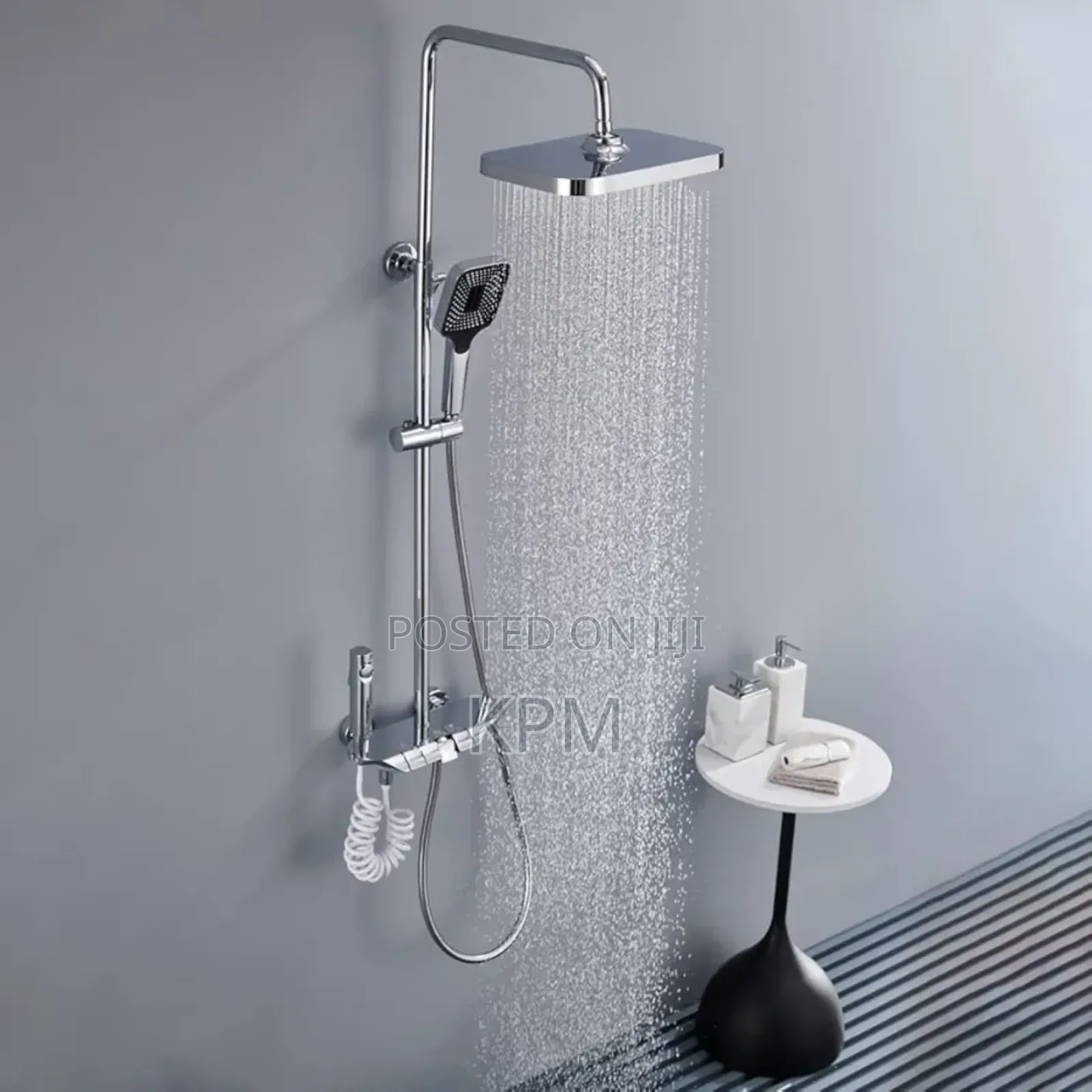 Pressure 4 in 1 Piano Shower Complete