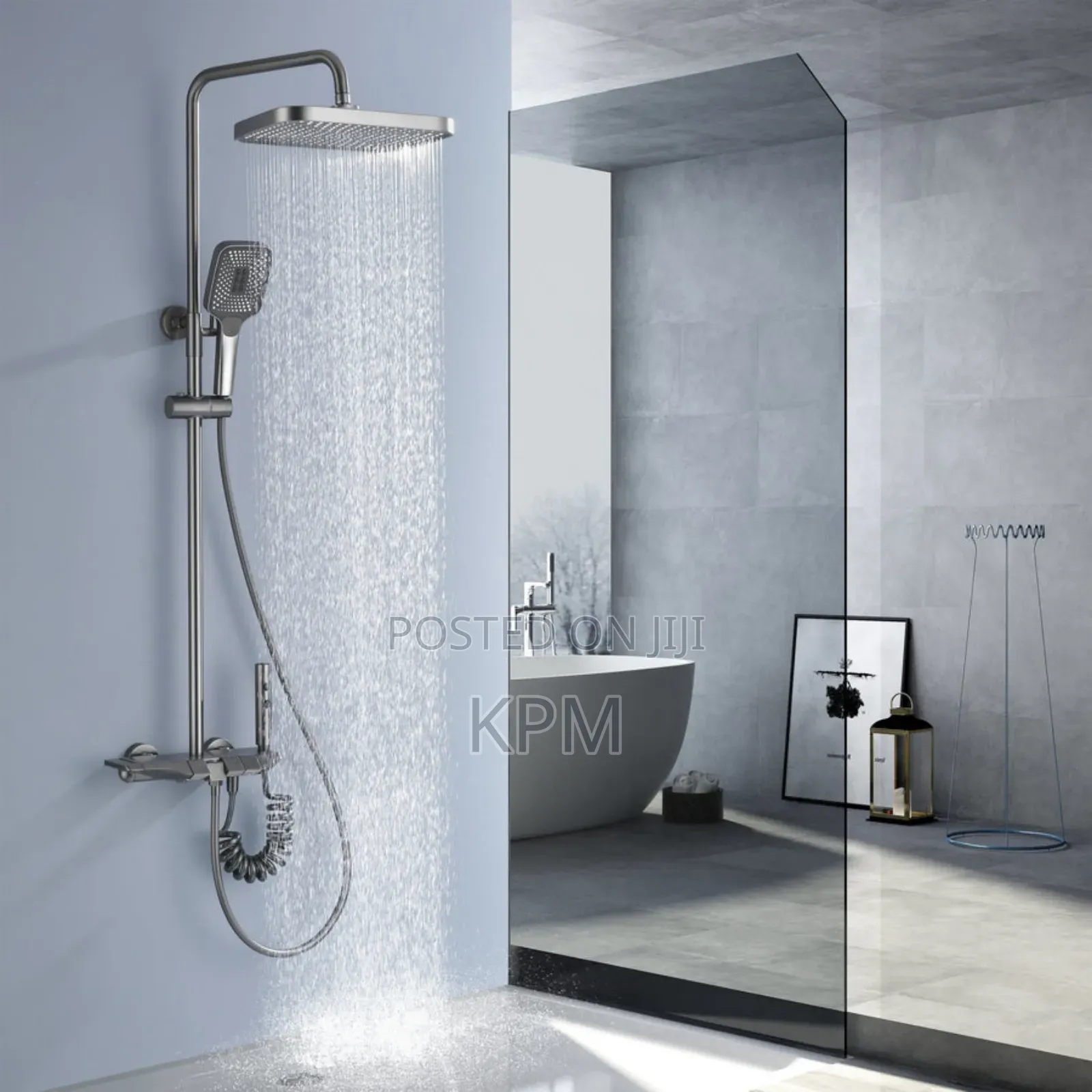 Pressure 4 in 1 Piano Shower Complete