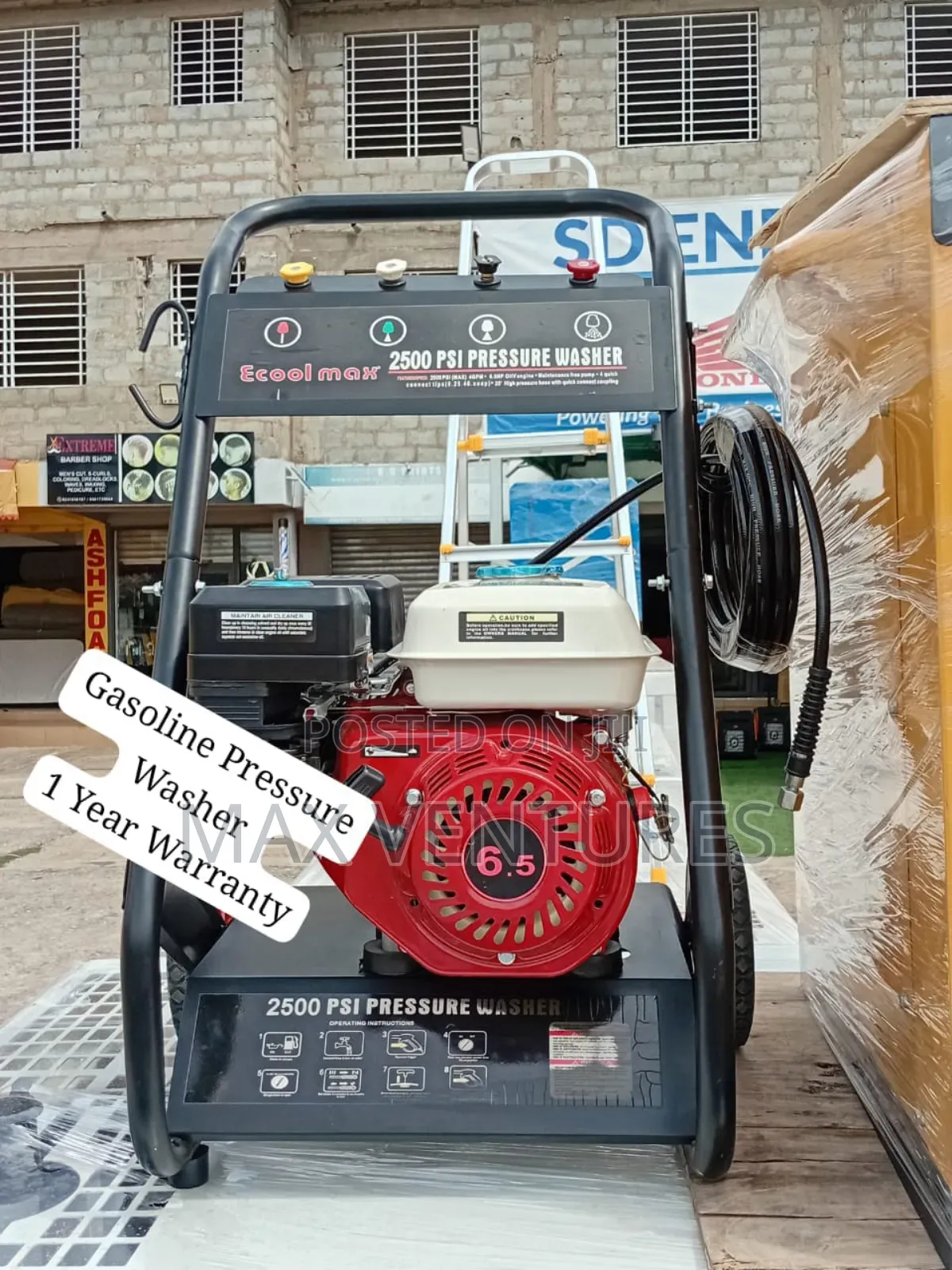 Gasoline Pressure Washer Blast Master 6.5hp