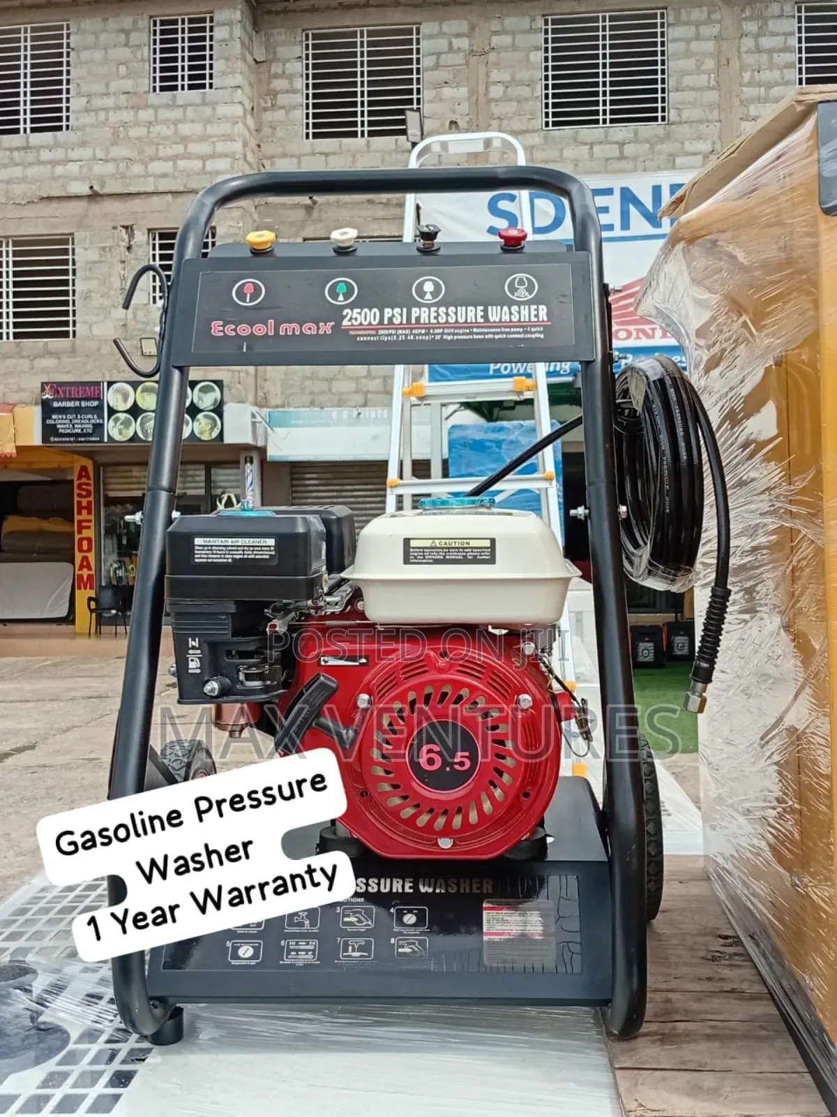 Pressure Washer 6.5hp Gasoline Pressure Pro