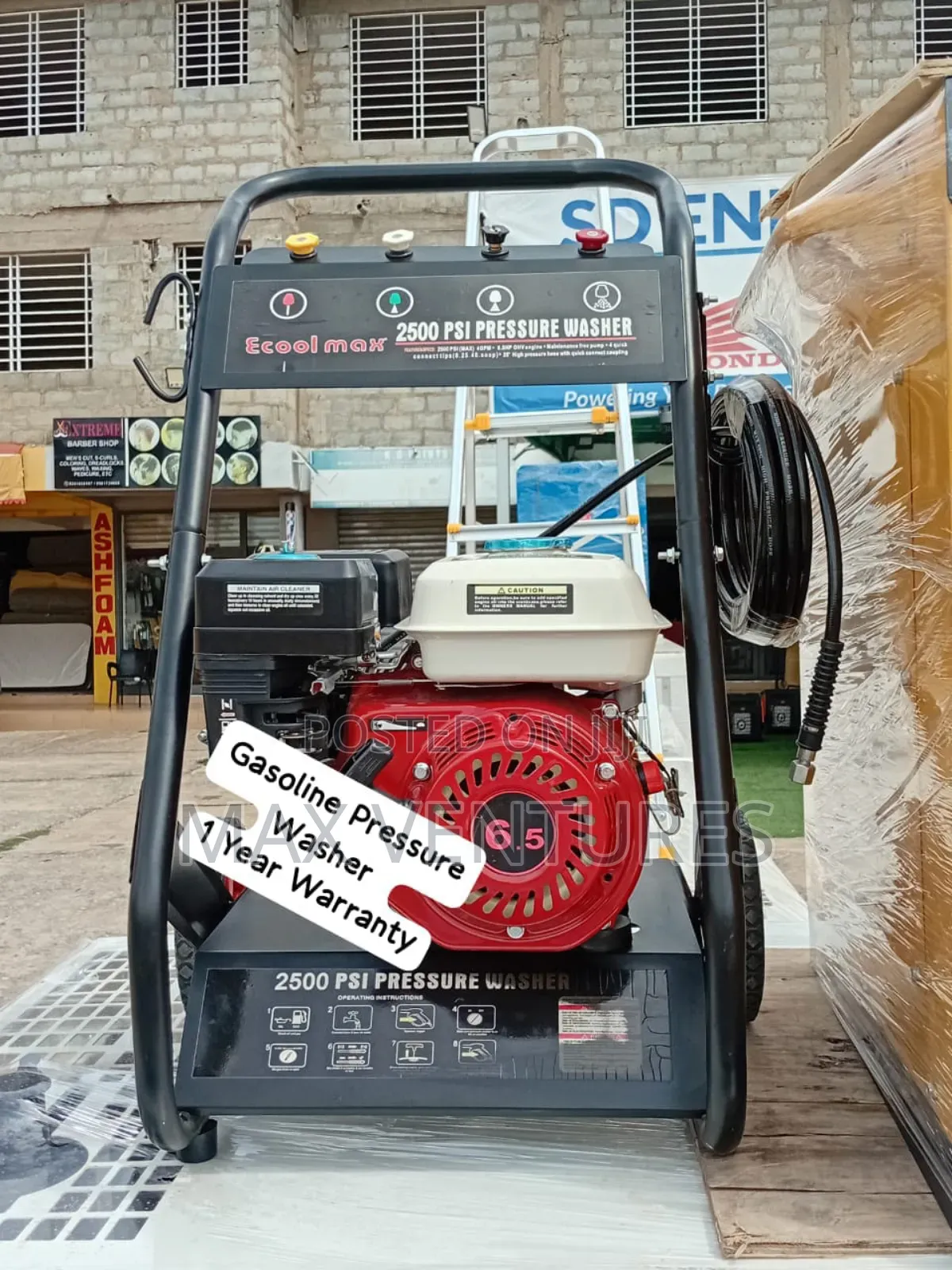 Gasoline Pressure Washer Corrosion Resistant Ecoolmax