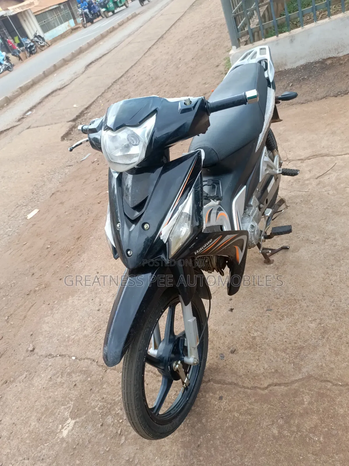 Haojue HJ110-5 2020 Black