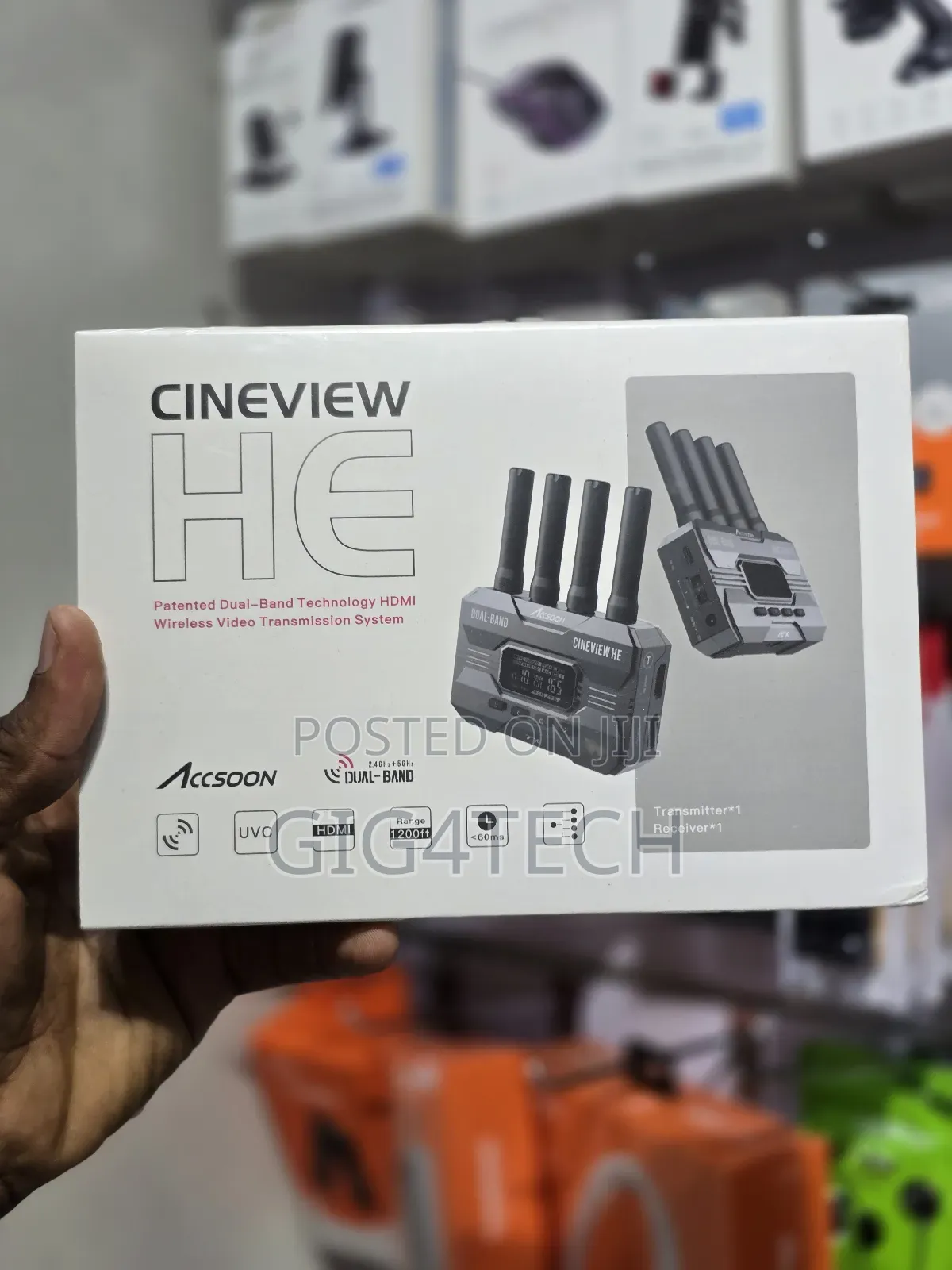 Accsoon Cineview He Hdmi Transmitter 1200ft