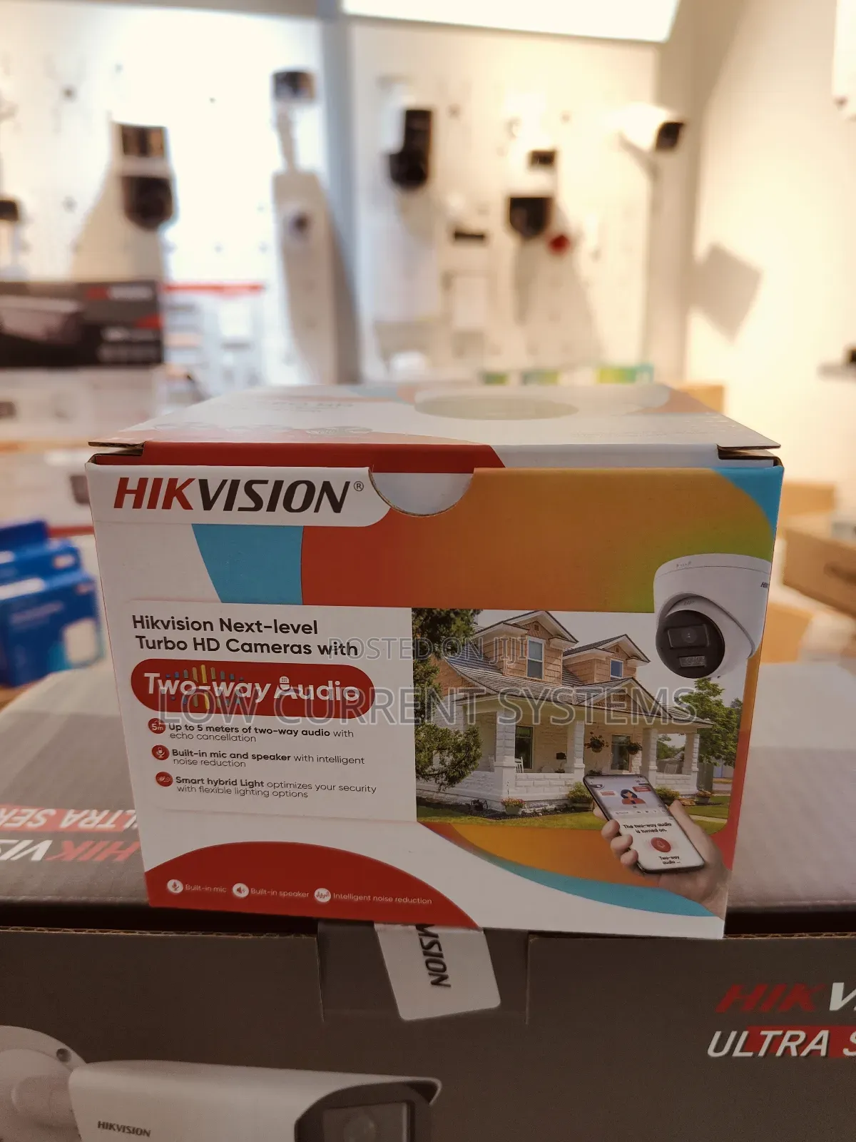 Hikvision 5mp Color Smart Hybrid Audio Analog Camera CCTV
