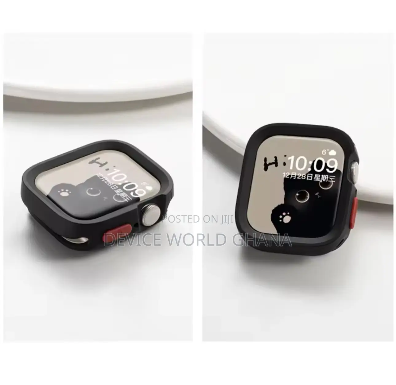 Silicone Bumper Case for Apple Watch Series 10 and 11(42m 46mm)