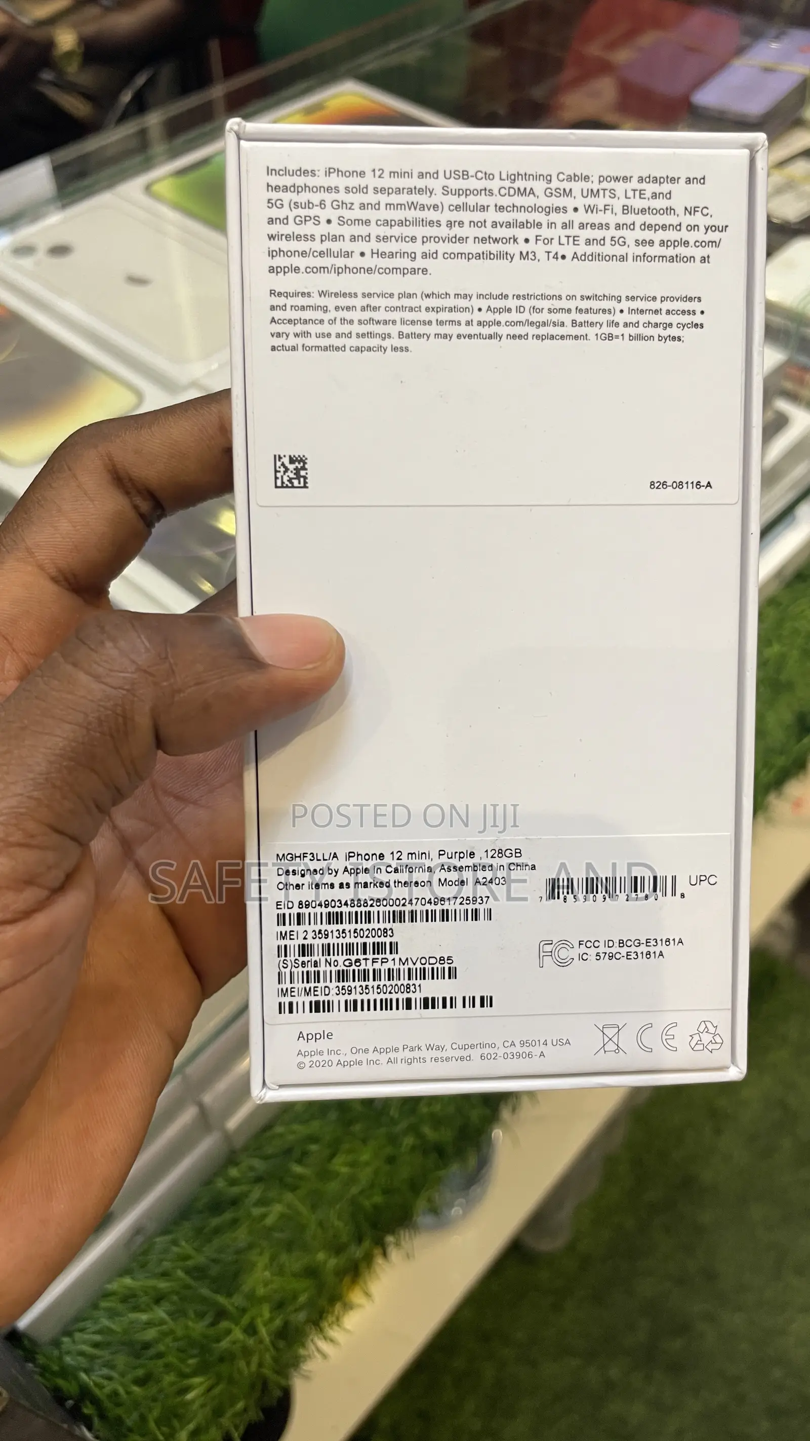 New Apple iPhone 12 mini 128 GB Purple