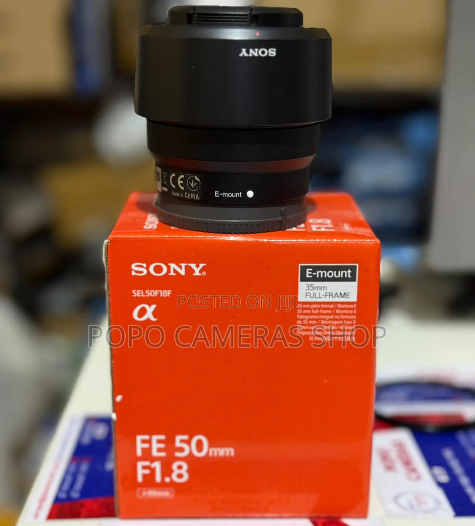 Sony Fe 50mm F1.8 Lens