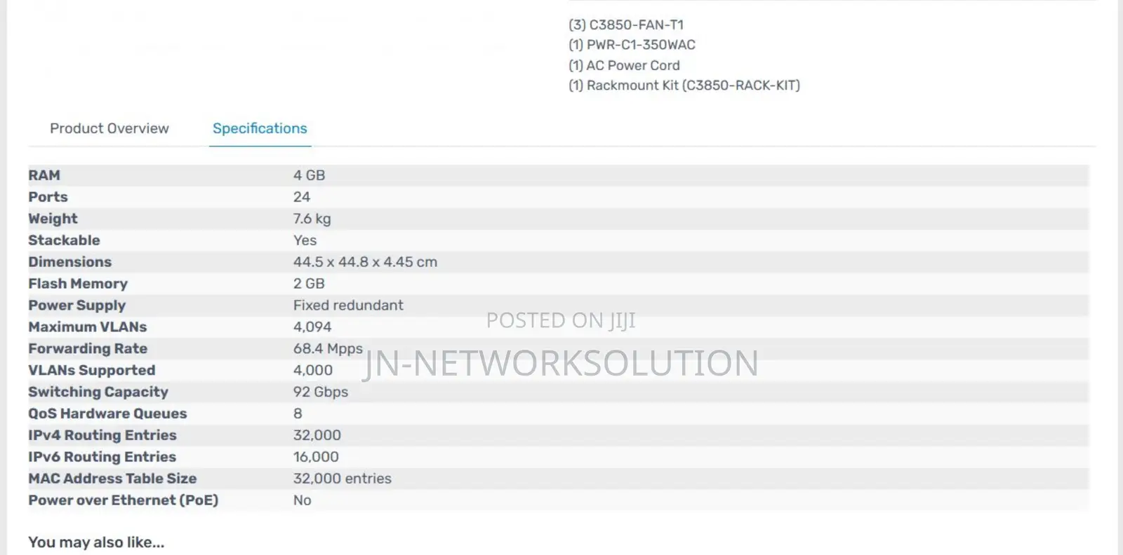 Cisco Ws-c3850-24t-e