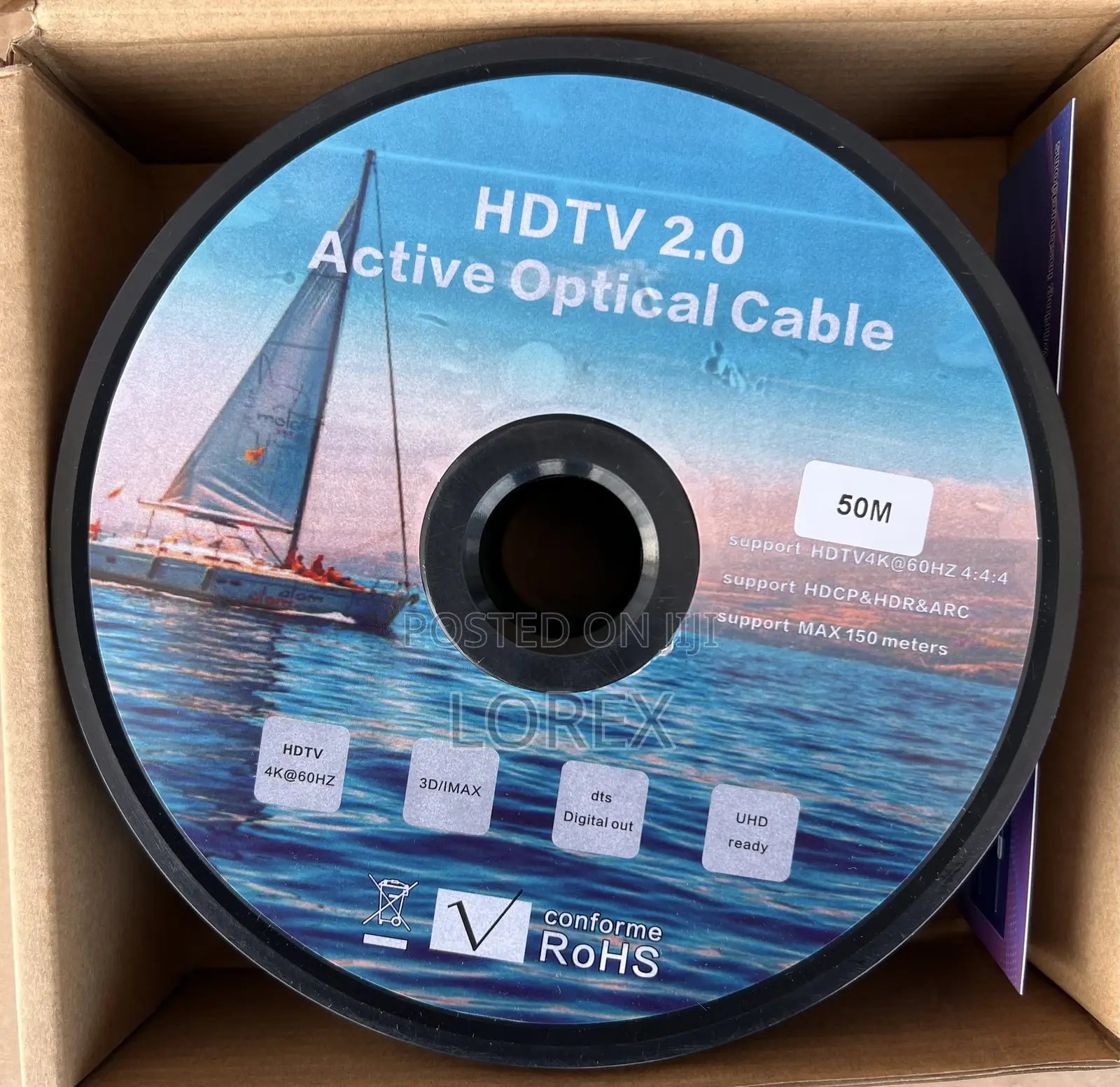 Hdmi Cable 50m Uhd / Fiber Optic
