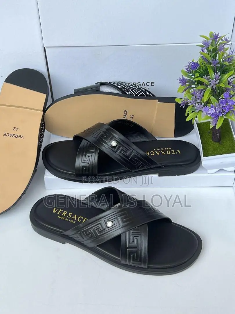 Versace Greca Slippers