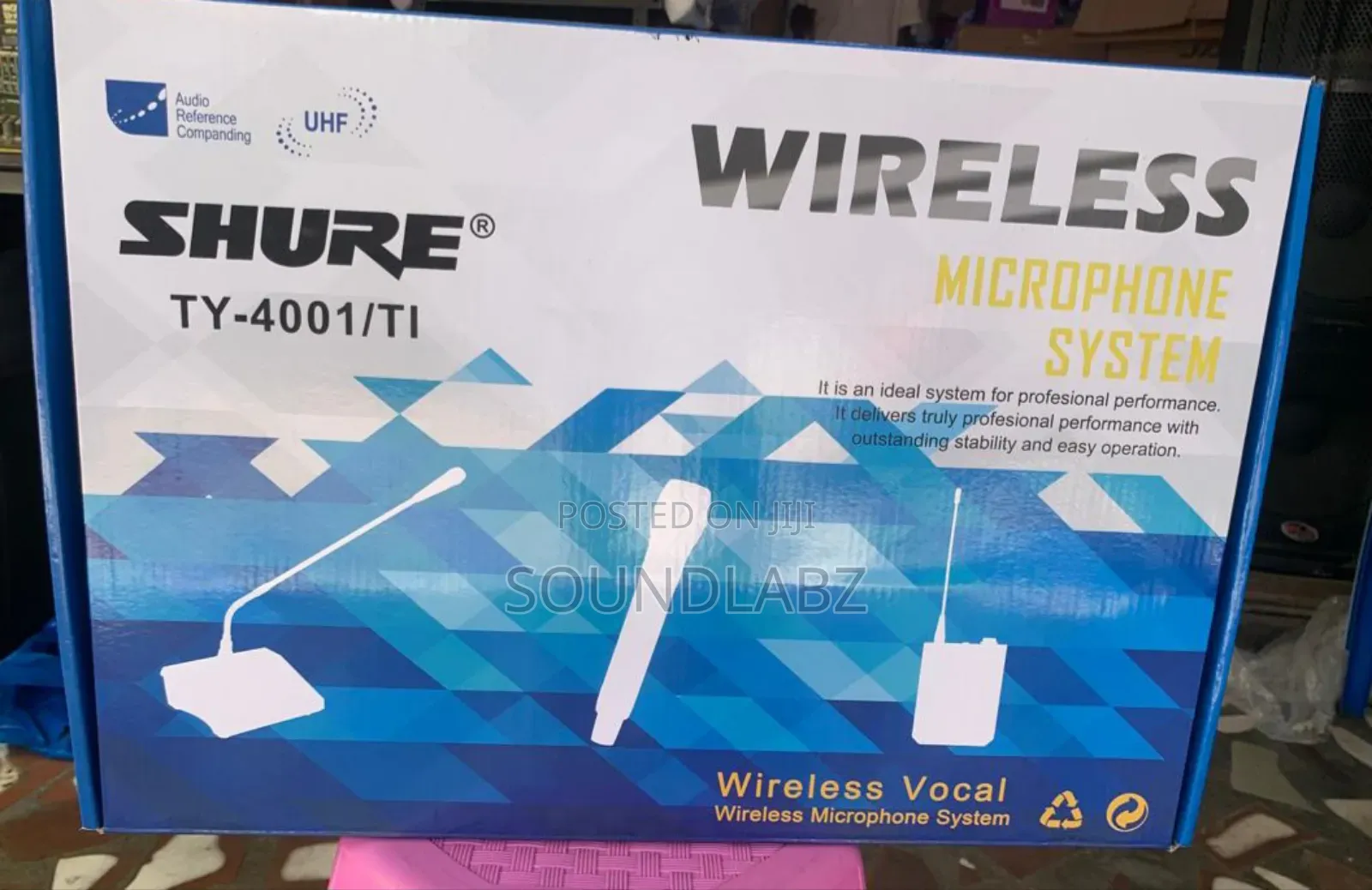 Shure Ty-4001/Ti 4-in-1 Wireless Lapel Microphone