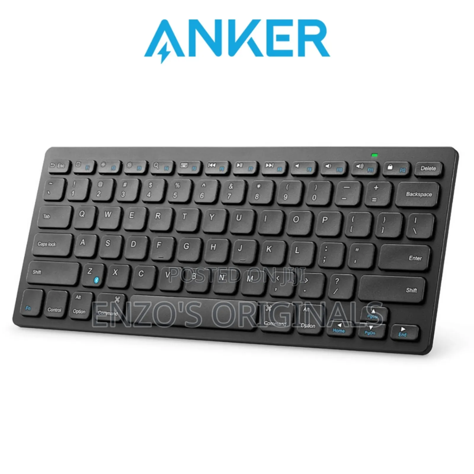 Bluetooth Keyboard Black Portable Anker Brand