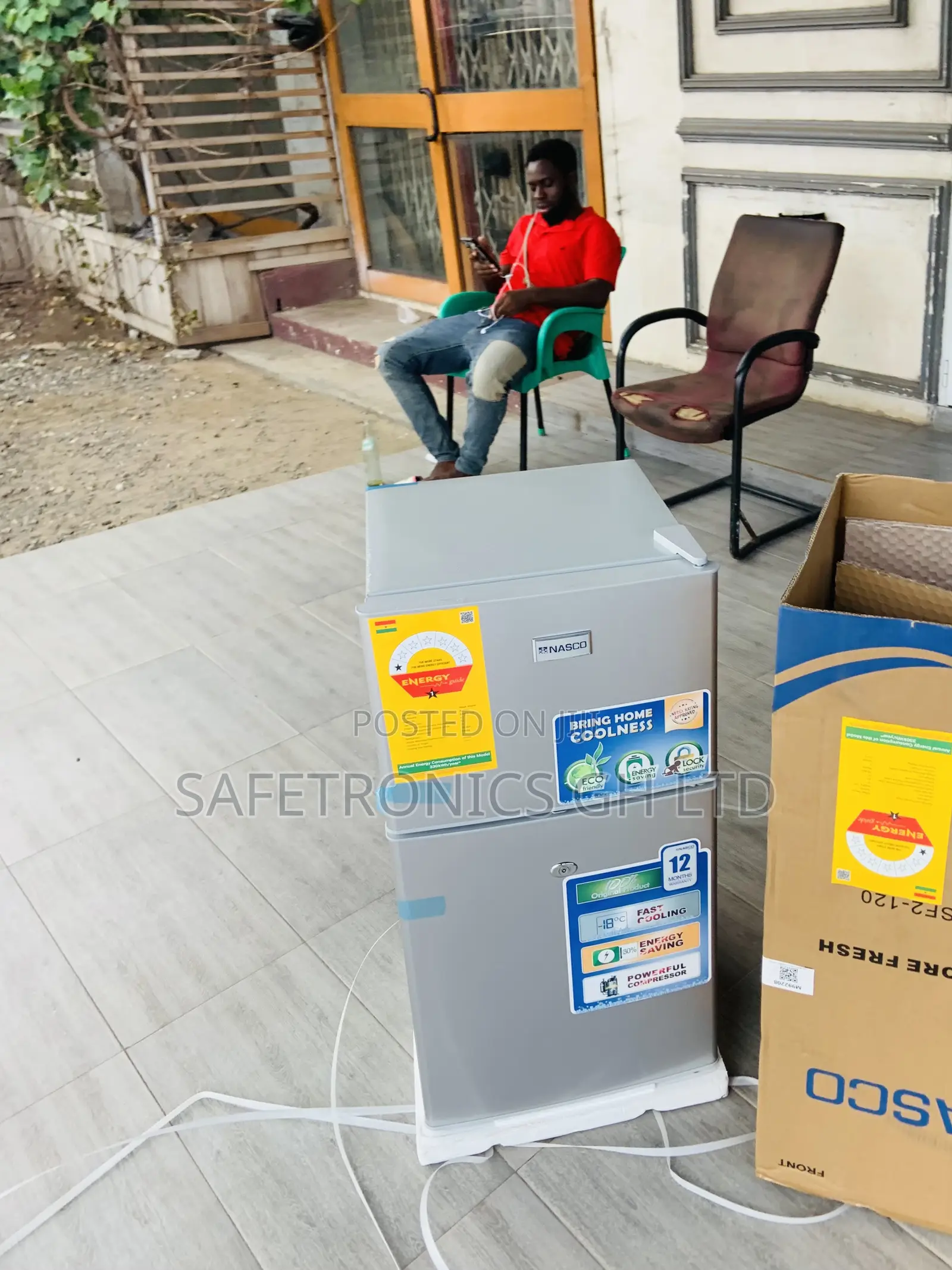 Check Out Classic Topfreezer 2 Doors 90 Liter Nasco Fridge