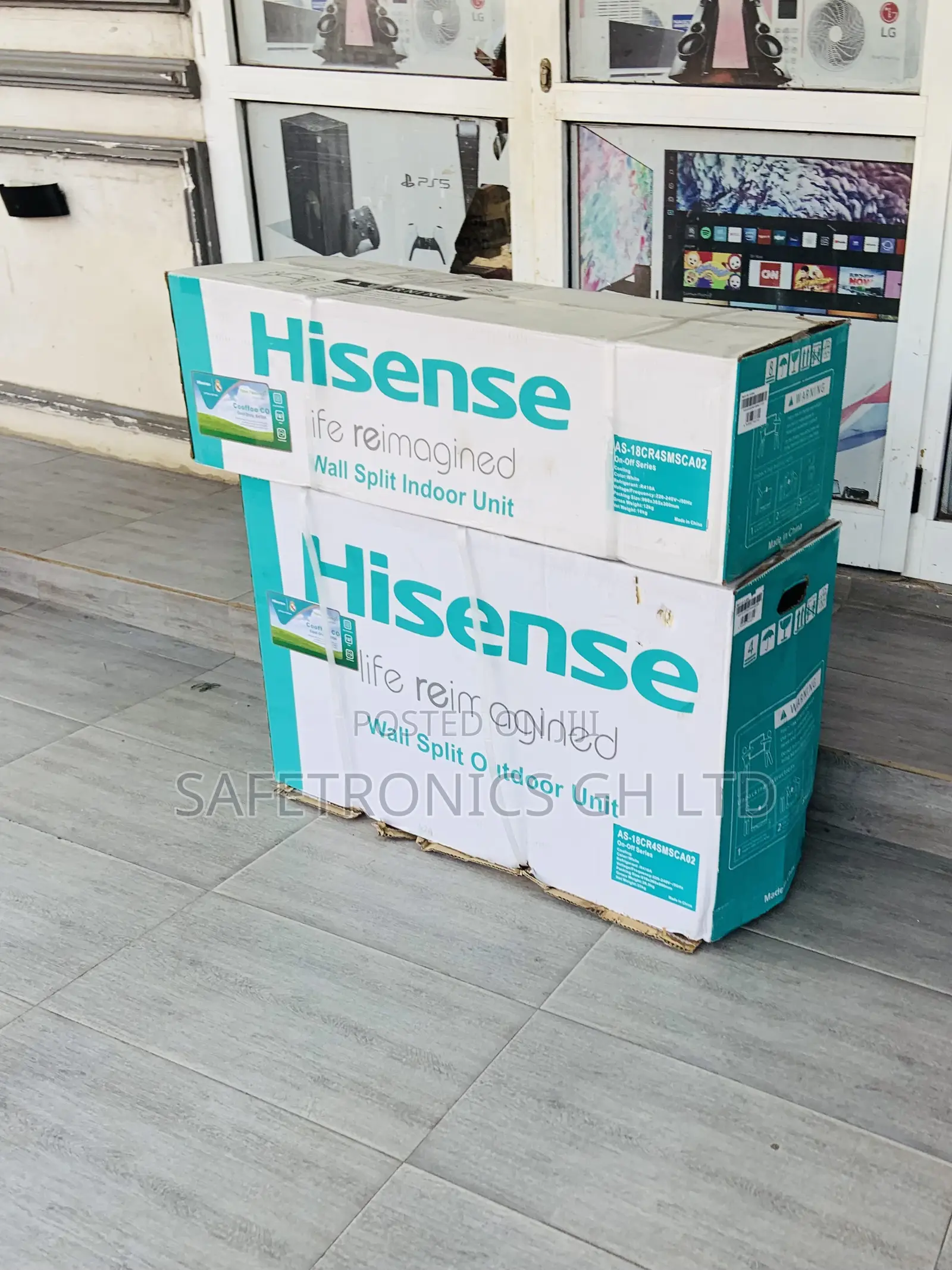 Hisense Anti-Rust 2.5 Horsepower Smart R410 Ac