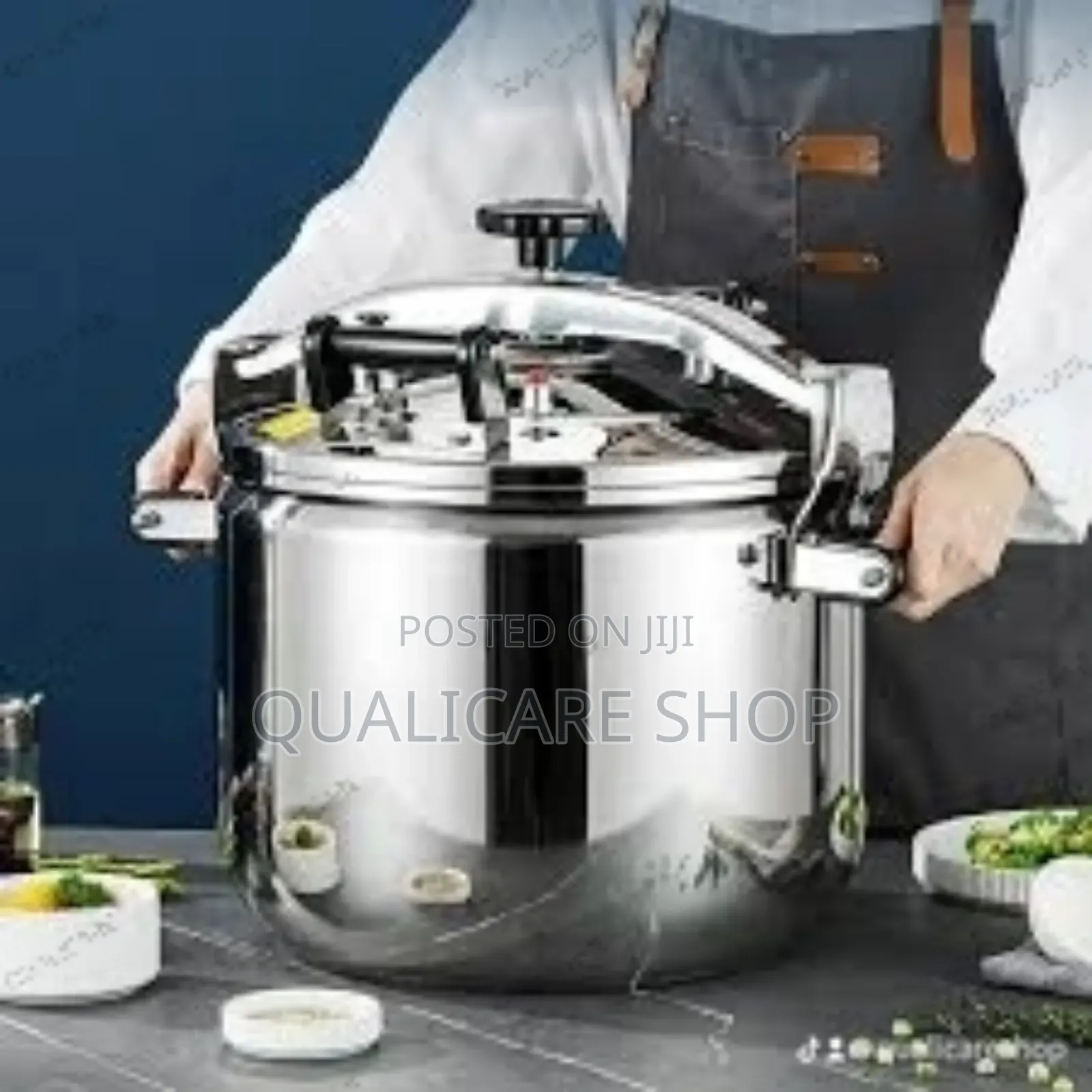 Pressure Cooker 44cm/50litres - Aluminium CCTV Bangerda
