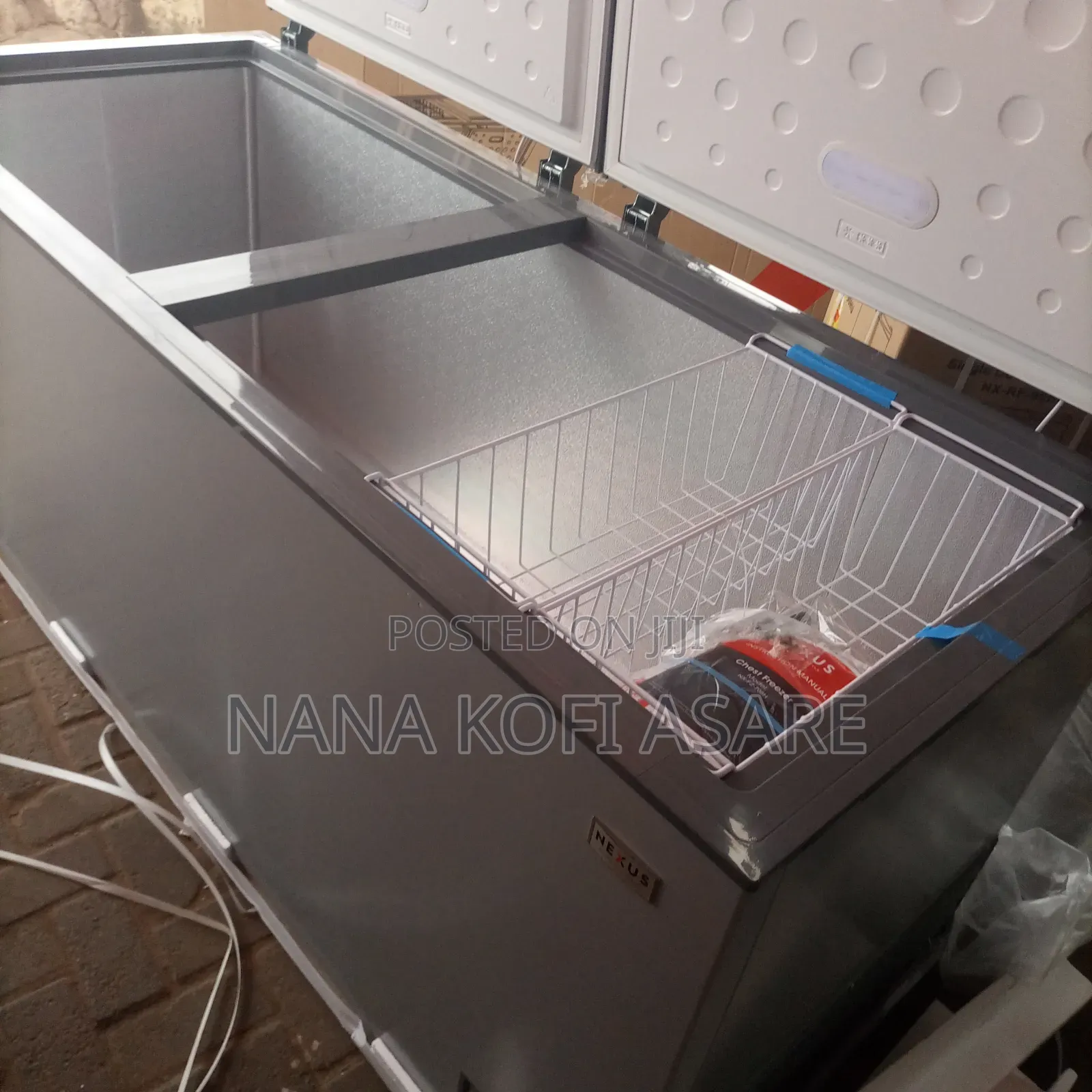 Nexus 710litres Chest Freezer Double Door