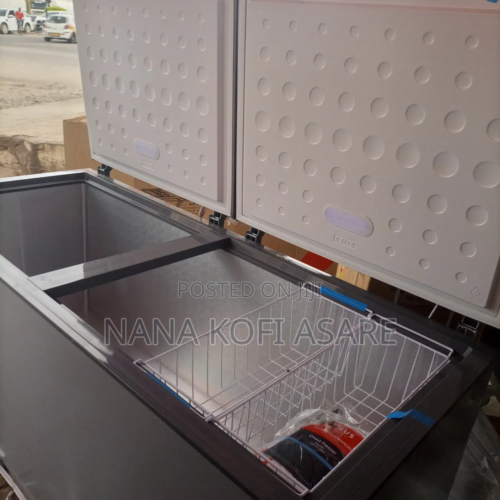 Nexus 710litres Chest Freezer Double Door