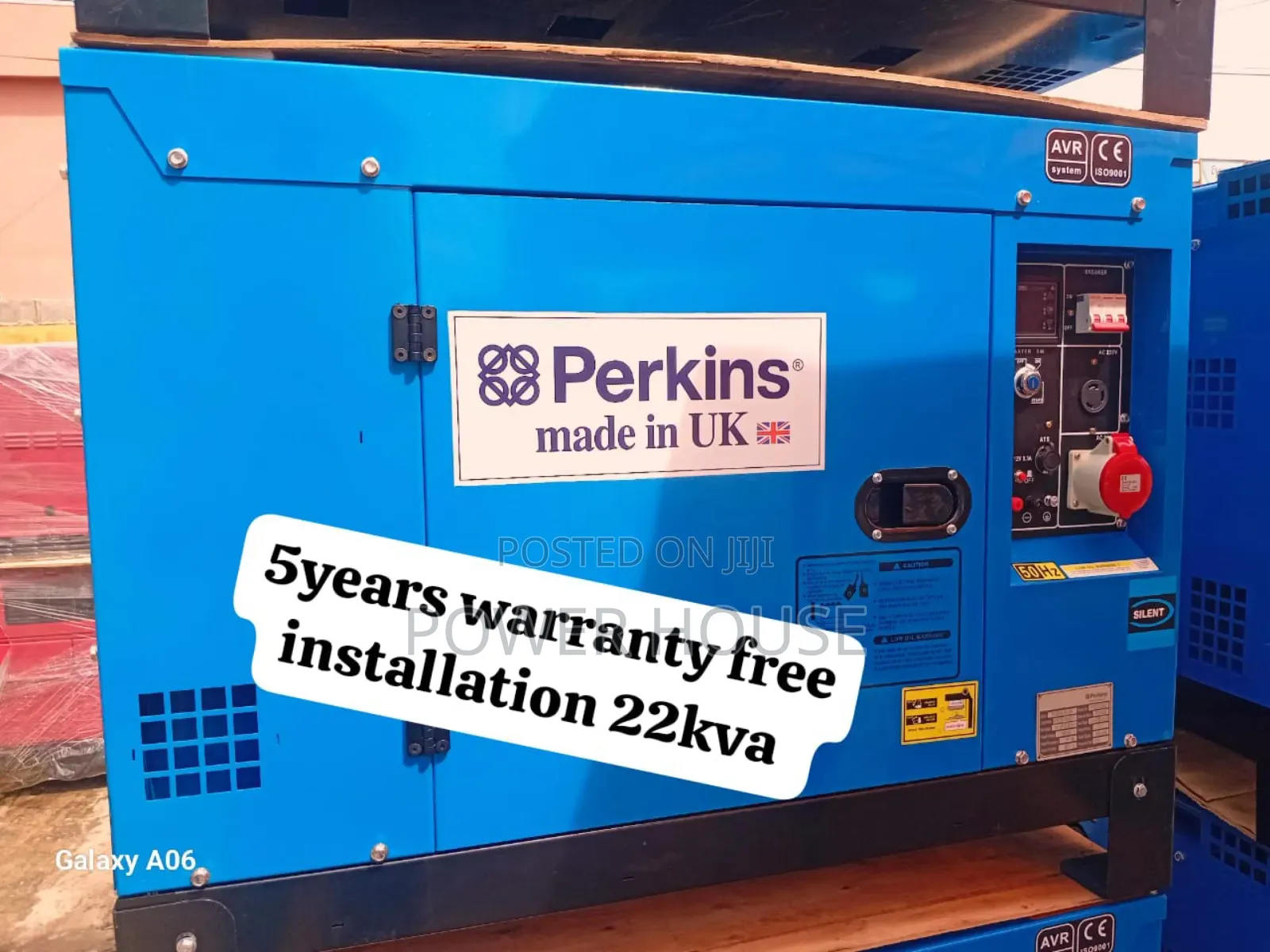 Tycoon Pinnacle Obsidian 22kva Perkins Diesel Generator22kva