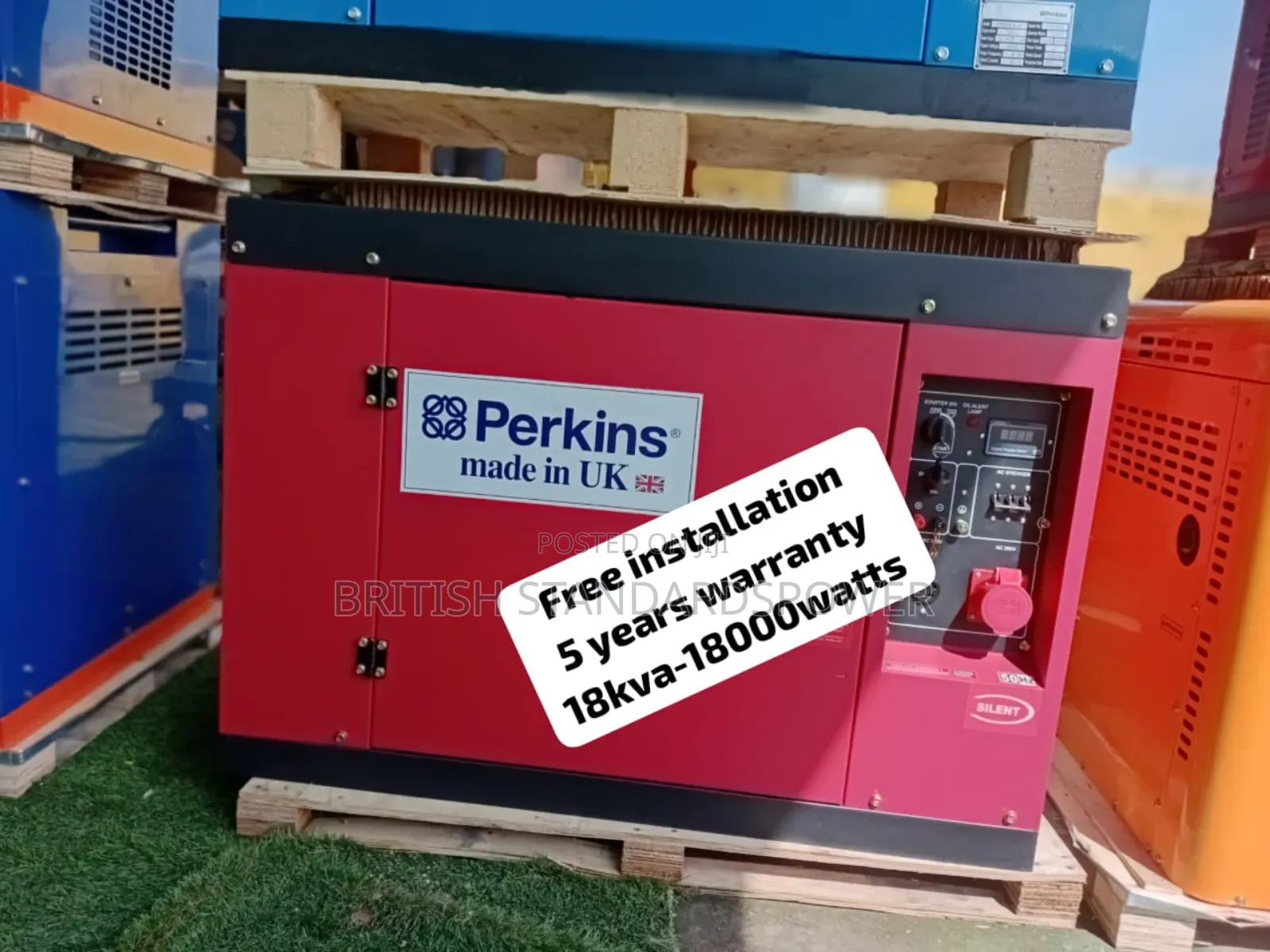 Distrubuted Energy 18kva Silent Diesel Generator