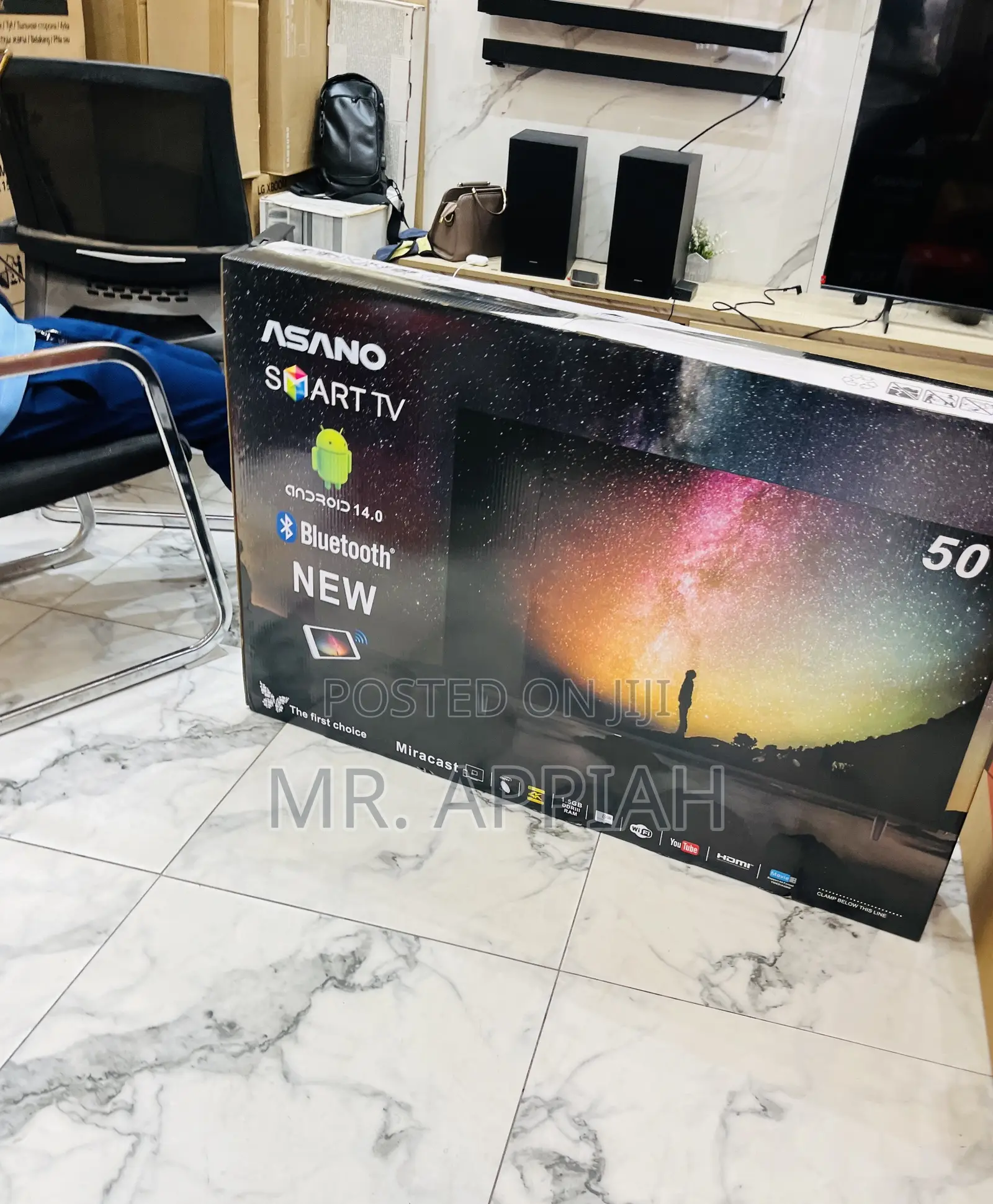 Well Design 50 Inch Uhd Smart Screen Asano Tv(2025).