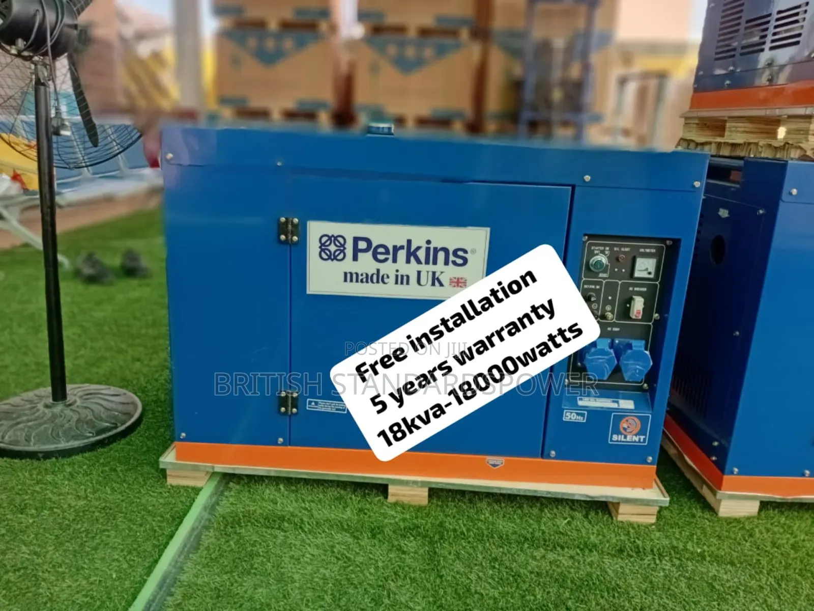 Microgrids 18kva Silent Diesel Generator