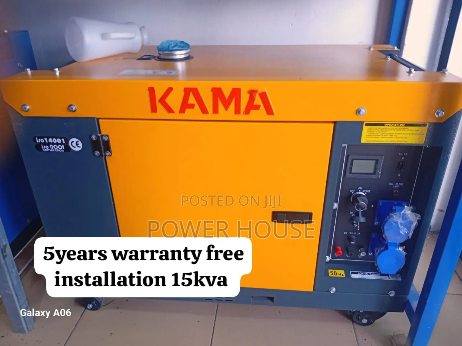 Tycoon Spectrum Flow 16500watts 15kva Kam Diesel Generator