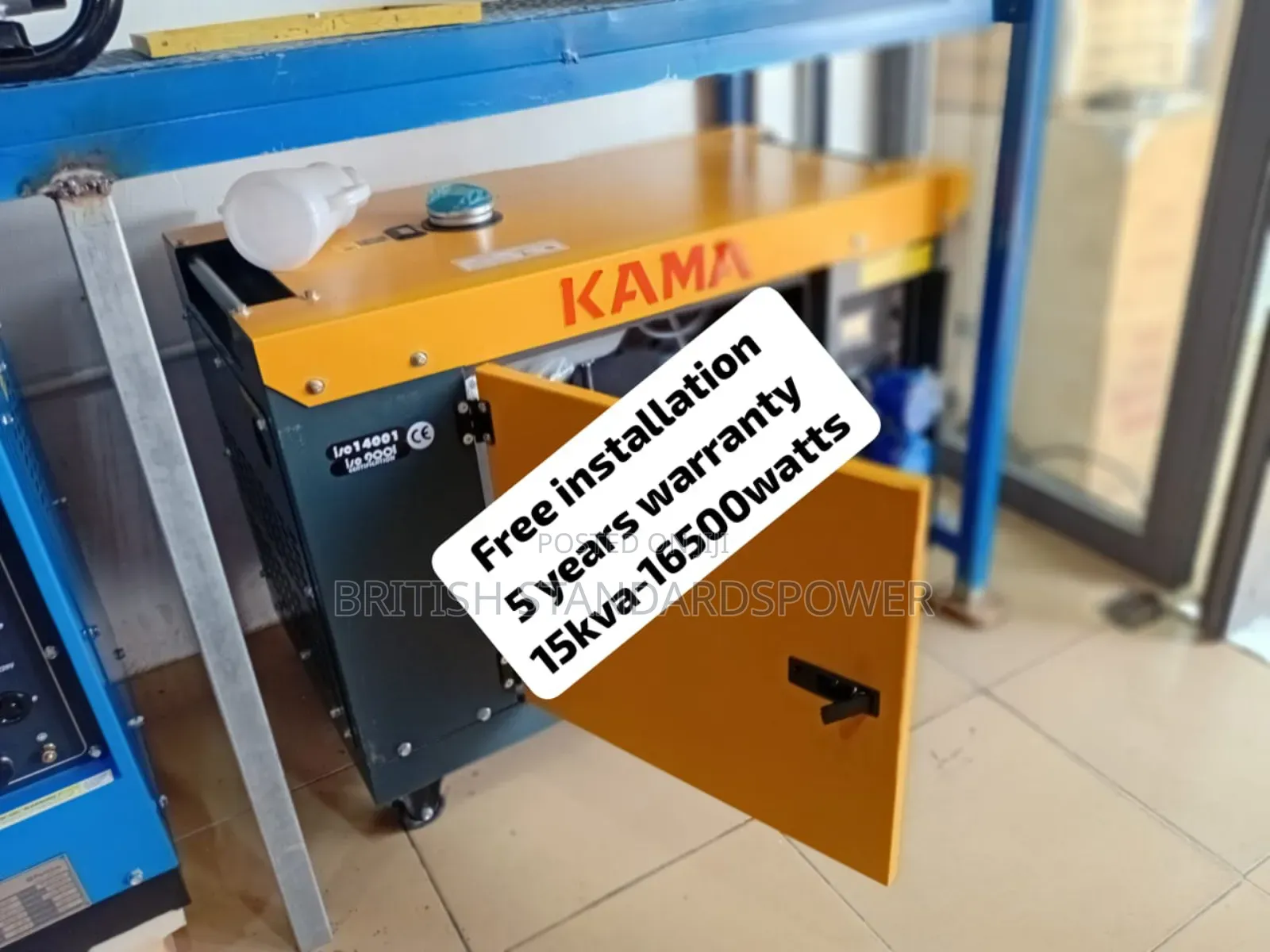 Hugh Grade Power 15kva Silent Diesel Generator