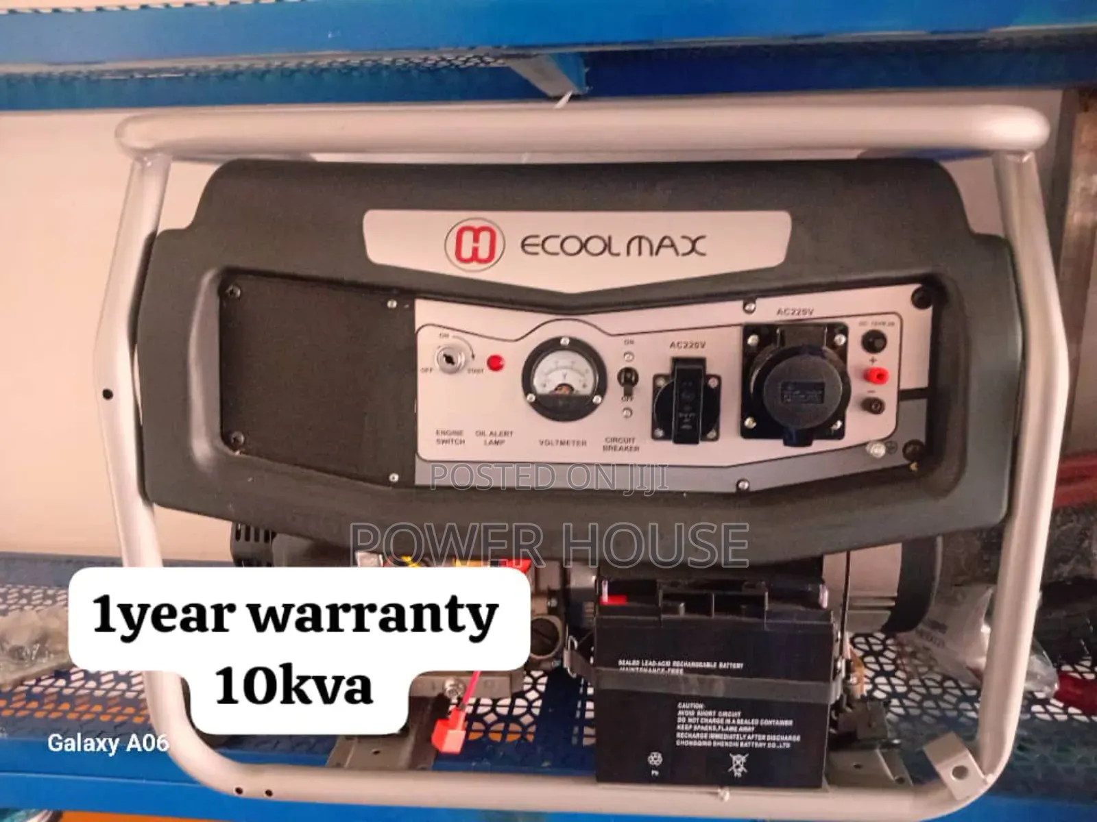 Tycoon Vantadock Ecoolmax Petrol Generator 10kva