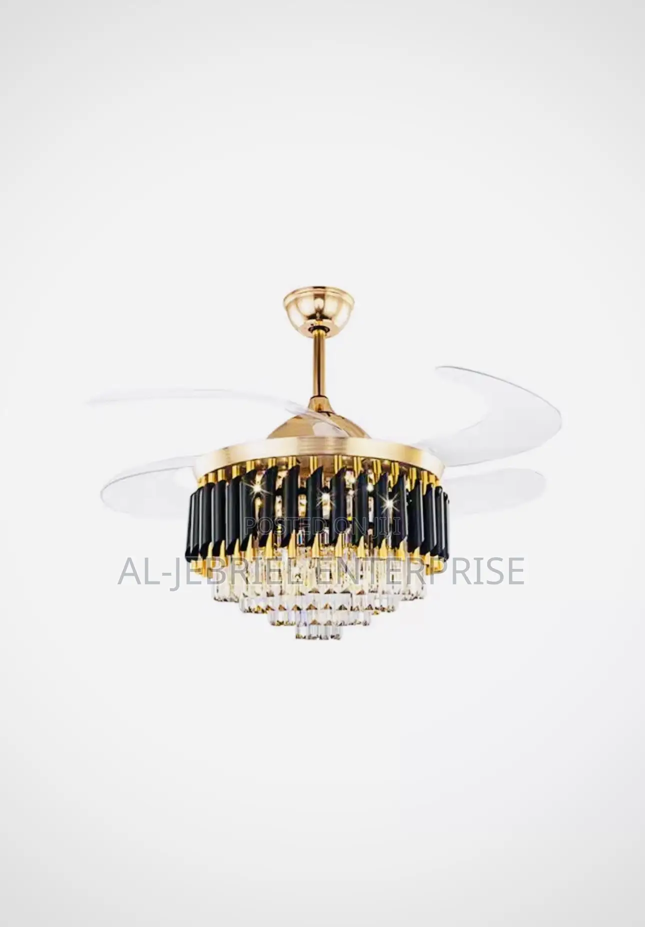 Chandelier Fan + Bt Speaker