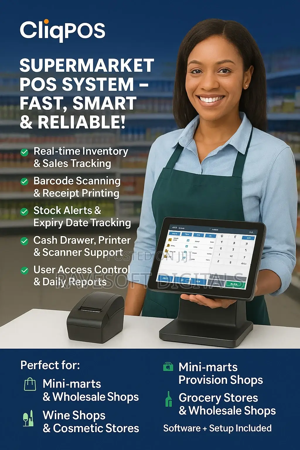 Supermarket Pos System – Fast, Smart Reliable!