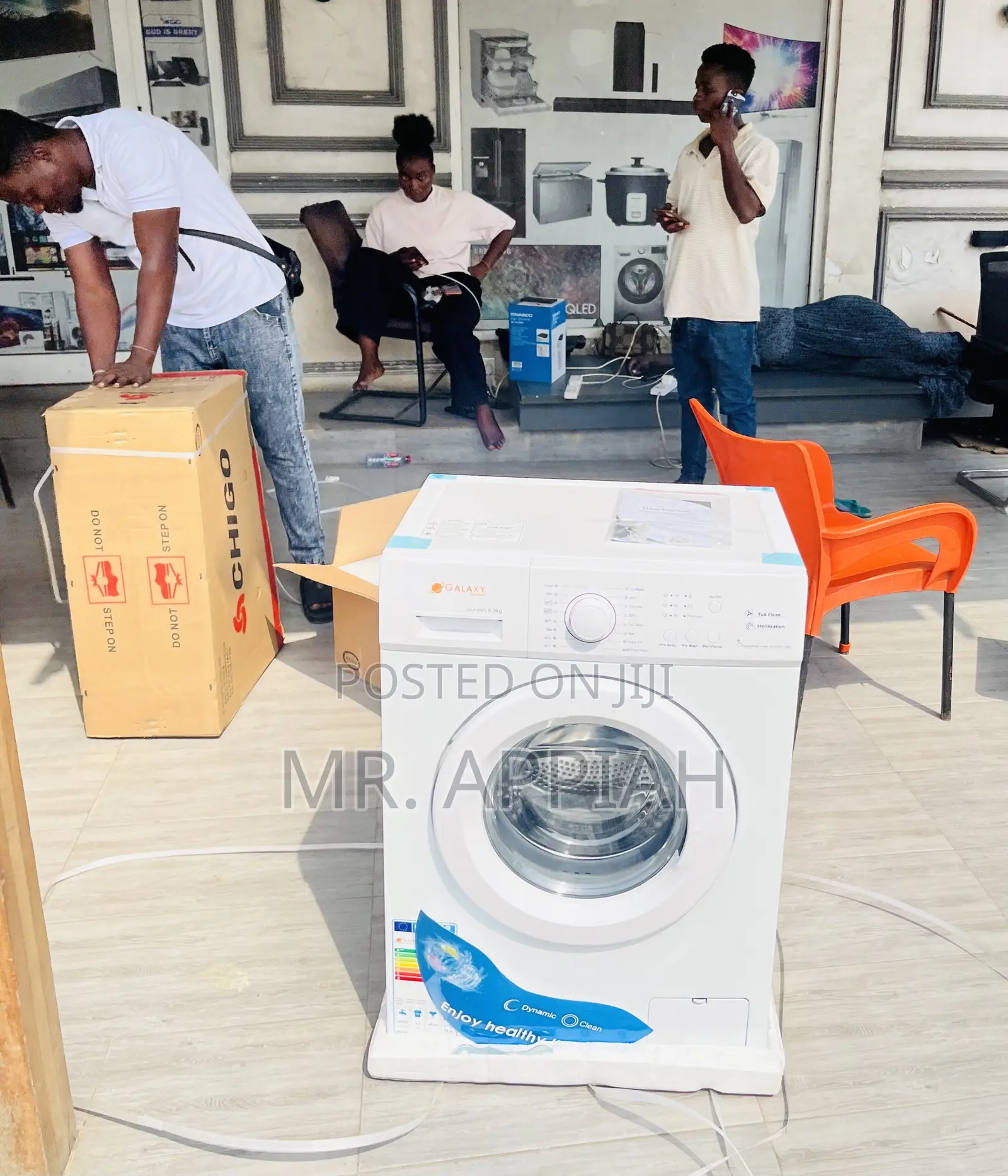 Beautiful Made Galaxy 6kg Fully Auto Washing Machine(White)