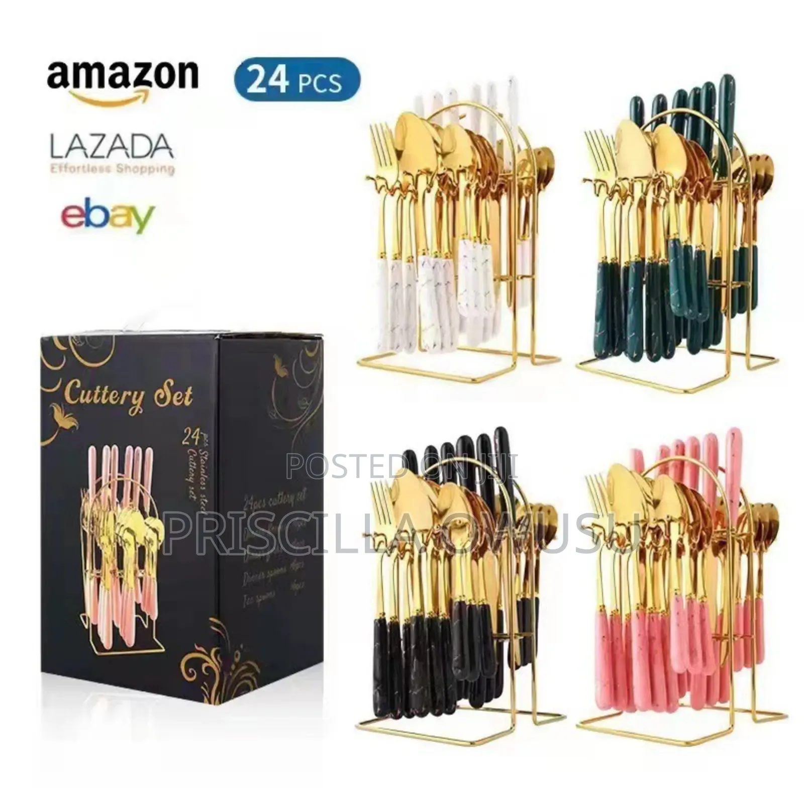 24pcs Cutlery Set