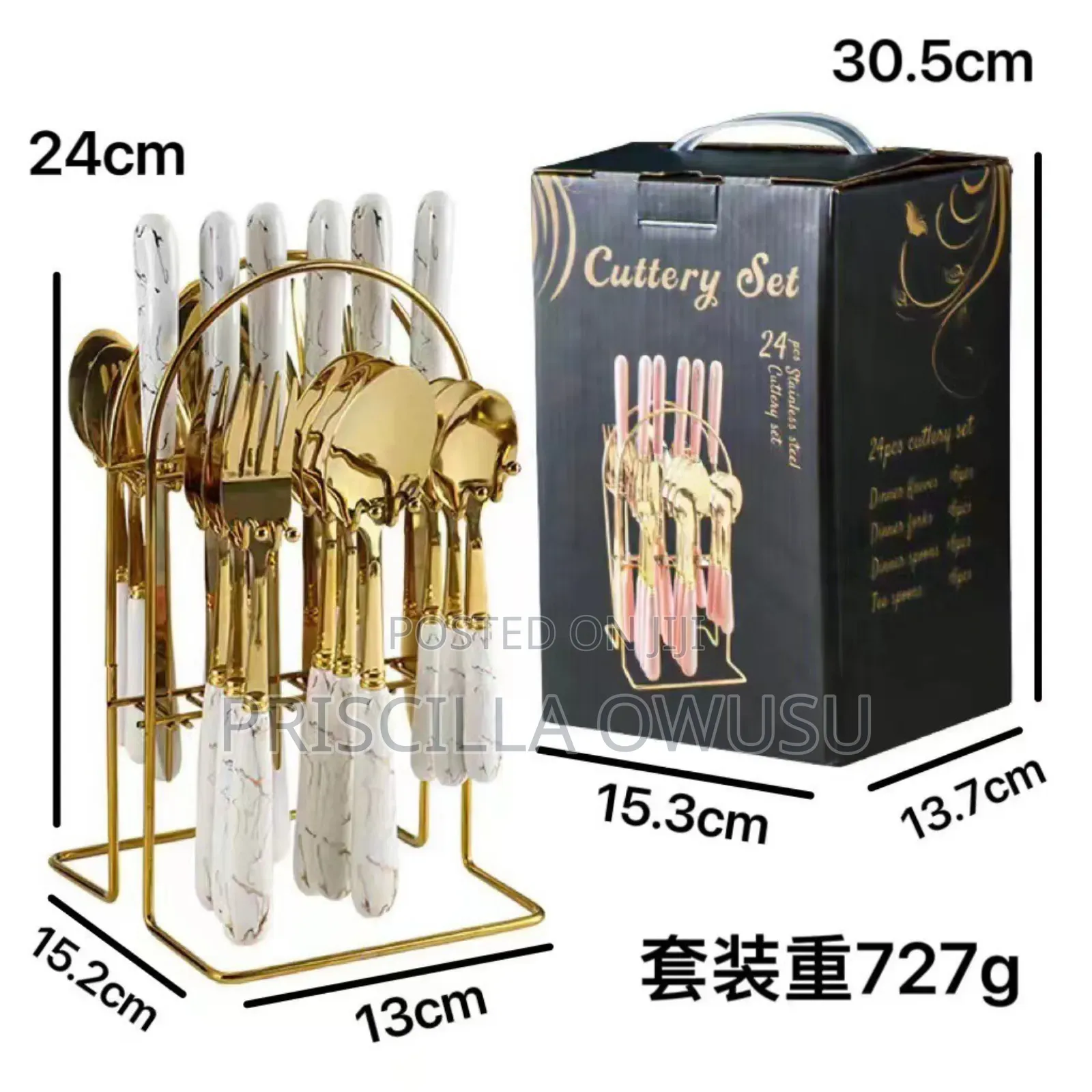 24pcs Cutlery Set