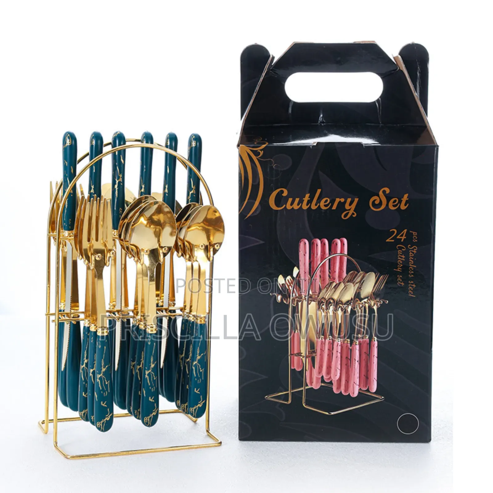24pcs Cutlery Set