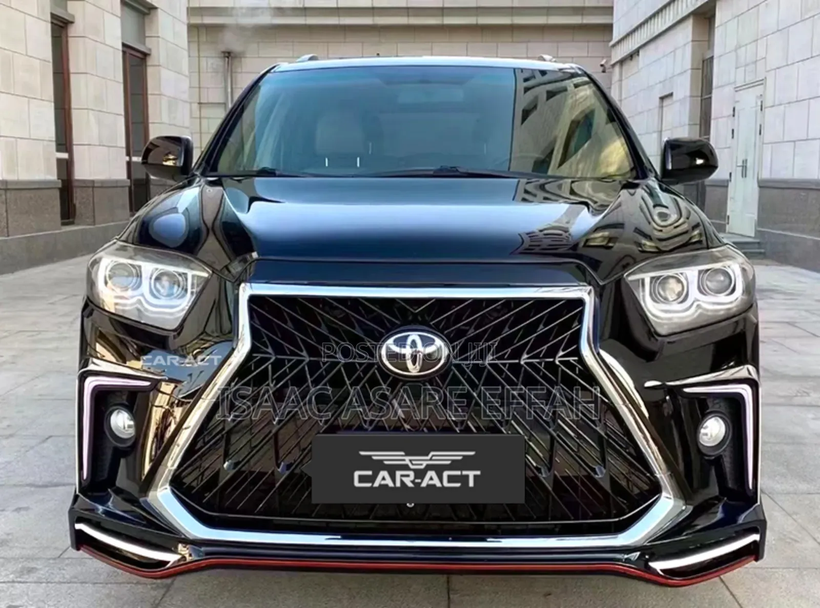 2013 Toyota Highlander Modified Bumper.