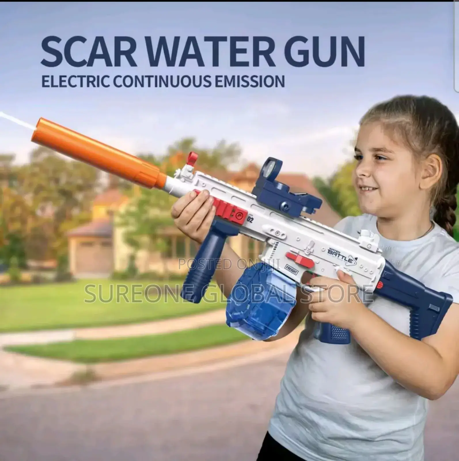Electric Shooting Water Gun