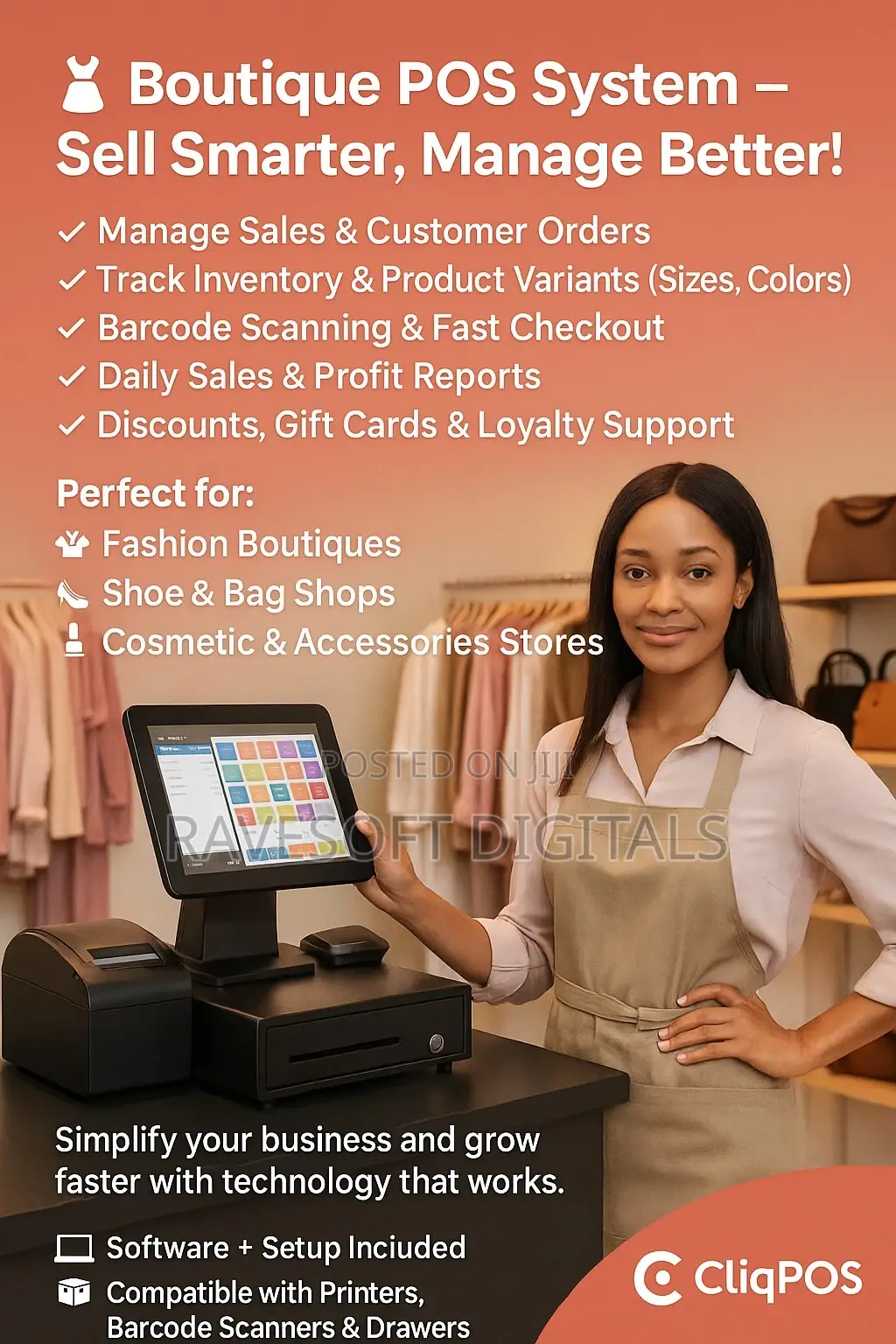 Boutique Pos System – Sell Smarter, Manage Better!