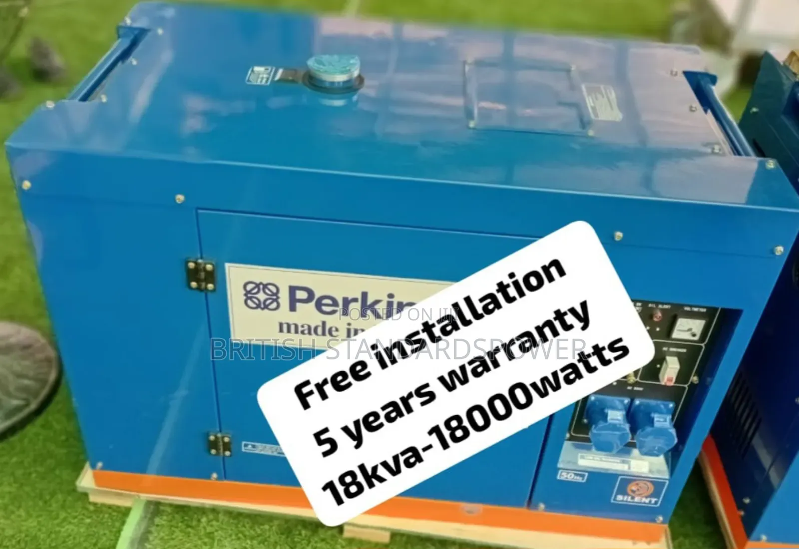 High Reliability Power 18kva Silent Diesel Generator