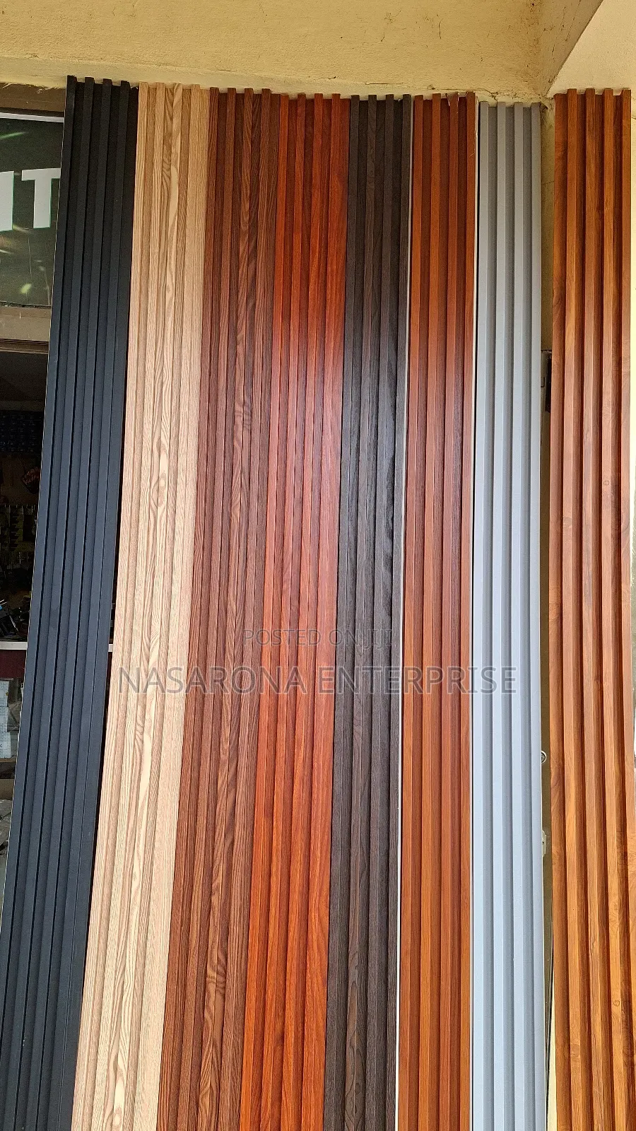 High Quality WPC Fluted Wall Pannels