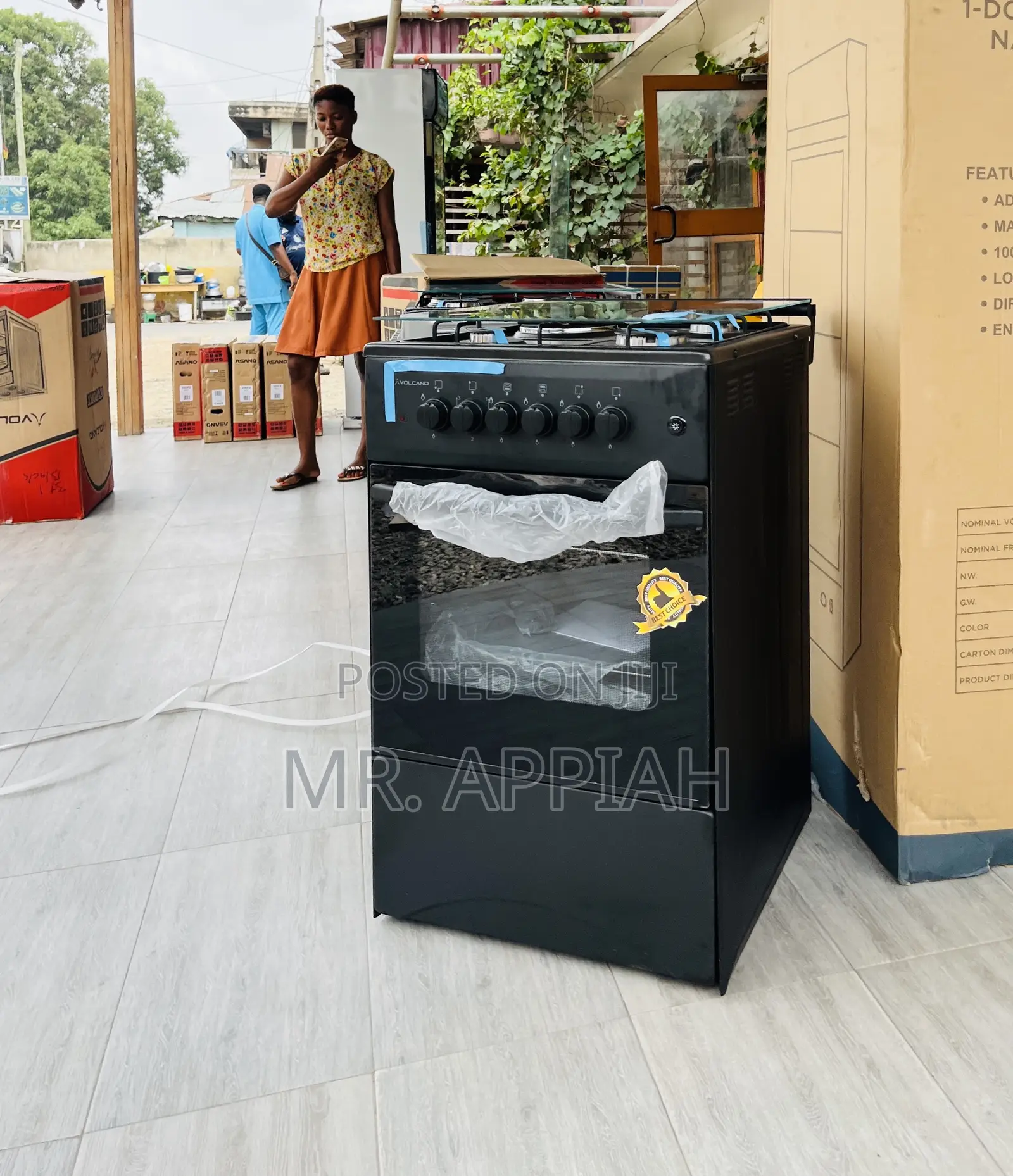 Affordable Volcano 2 Gas + 2 Electric Burner(2025).