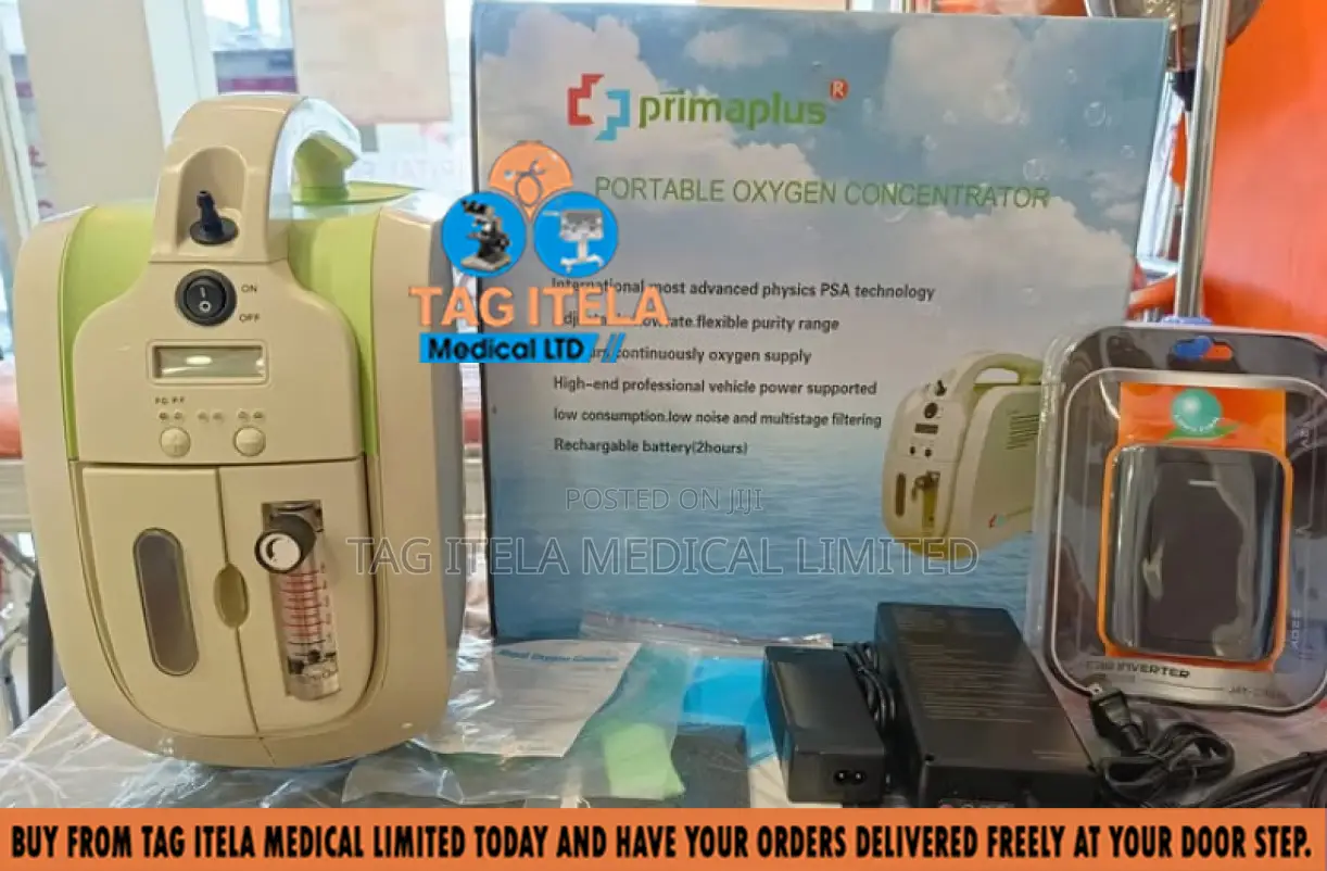 Oxygen Concentrator (5ltrs Rechargeable)