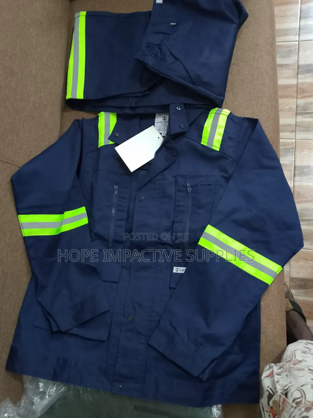 Safety Overall - Top & Down With Reflectors