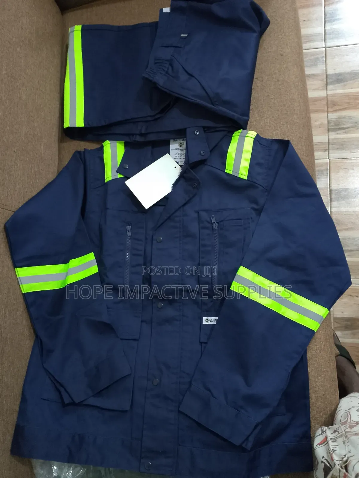 Safety Overall - Top & Down With Reflectors