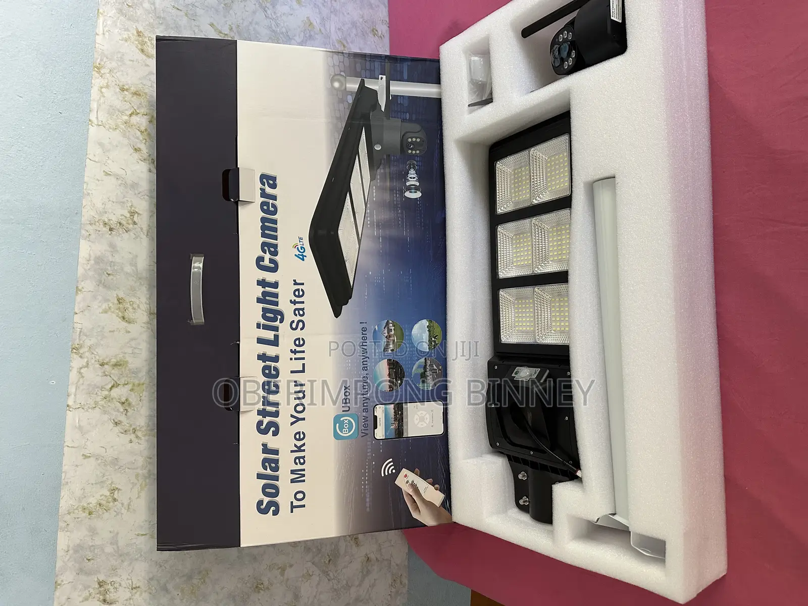4g Solar Light With Camera Ubox 4g Sim Universal