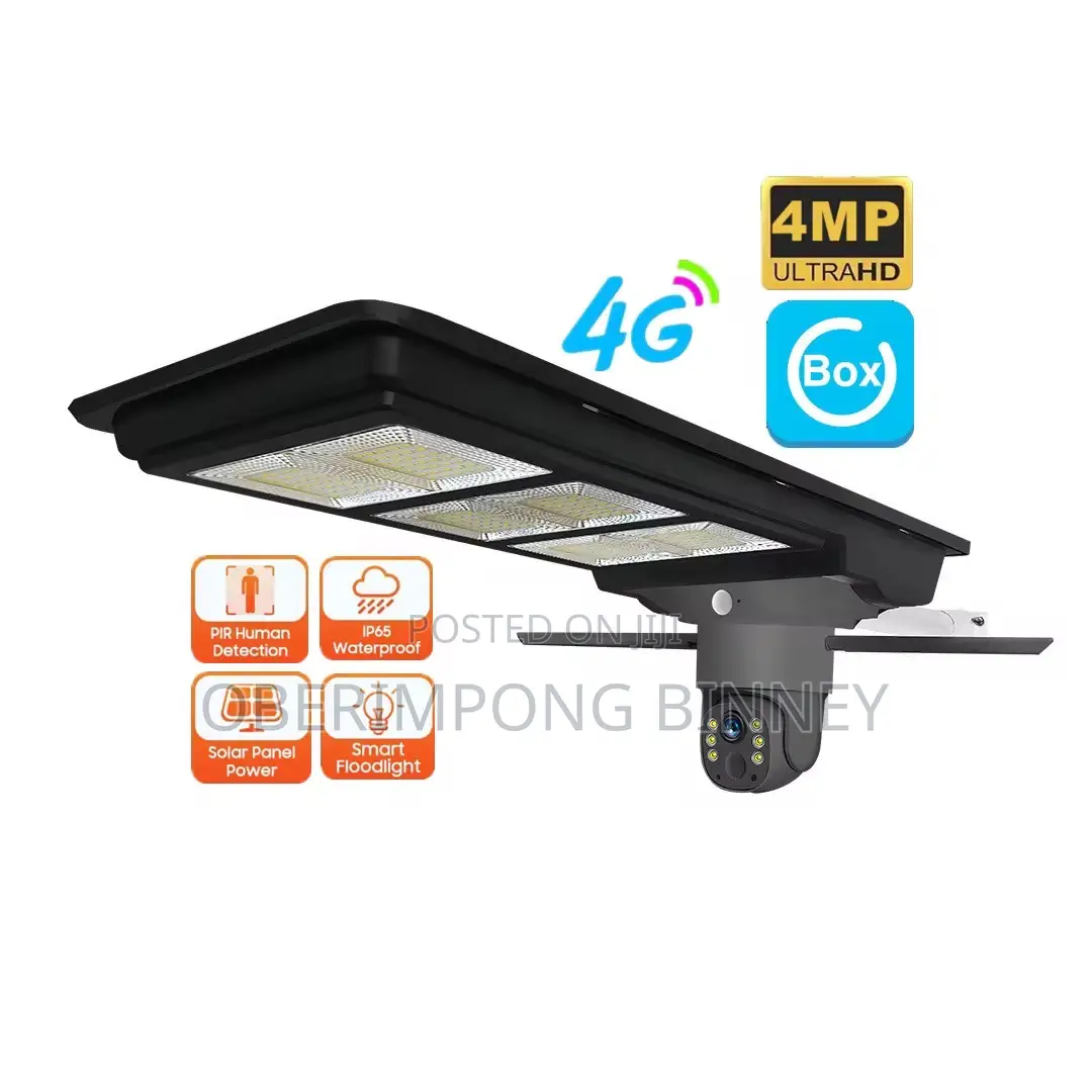 4g Solar Light With Camera Ubox 4g Sim Universal