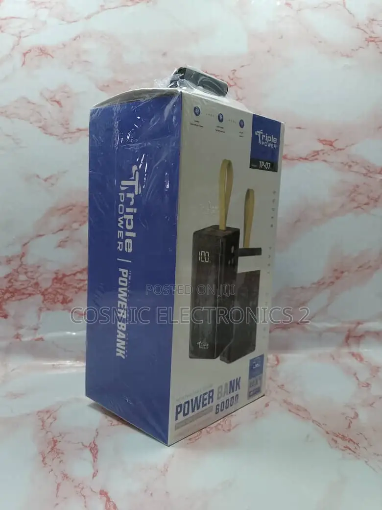 Triple Power 60000mah Power Bank – Model Tp-07