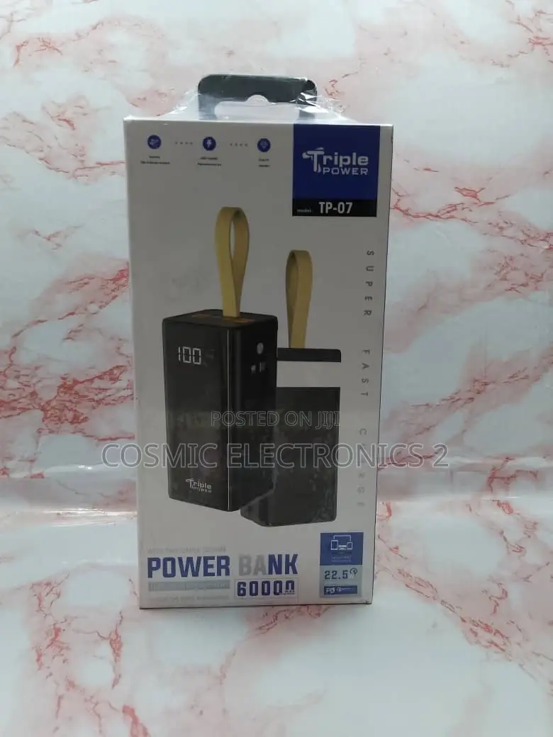 Triple Power 60000mah Power Bank – Model Tp-07