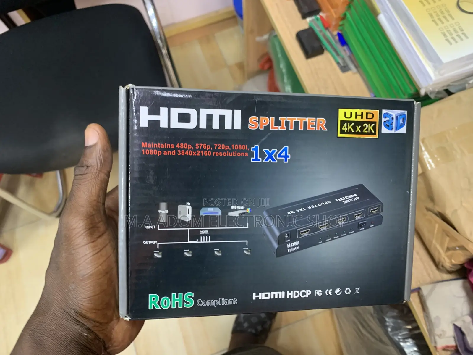 4 Ports Hdmi Splitter