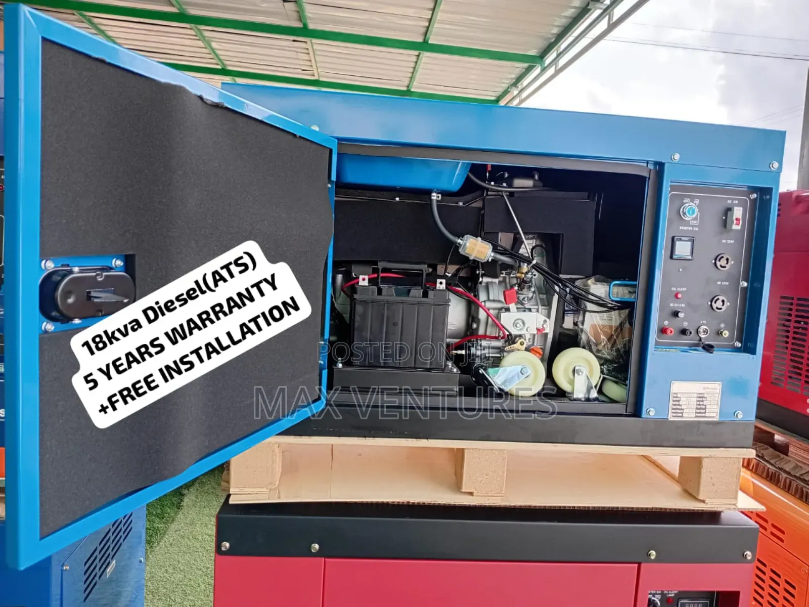 18kva Single Phase Diesel Perkins (Ats) Precision Engineered